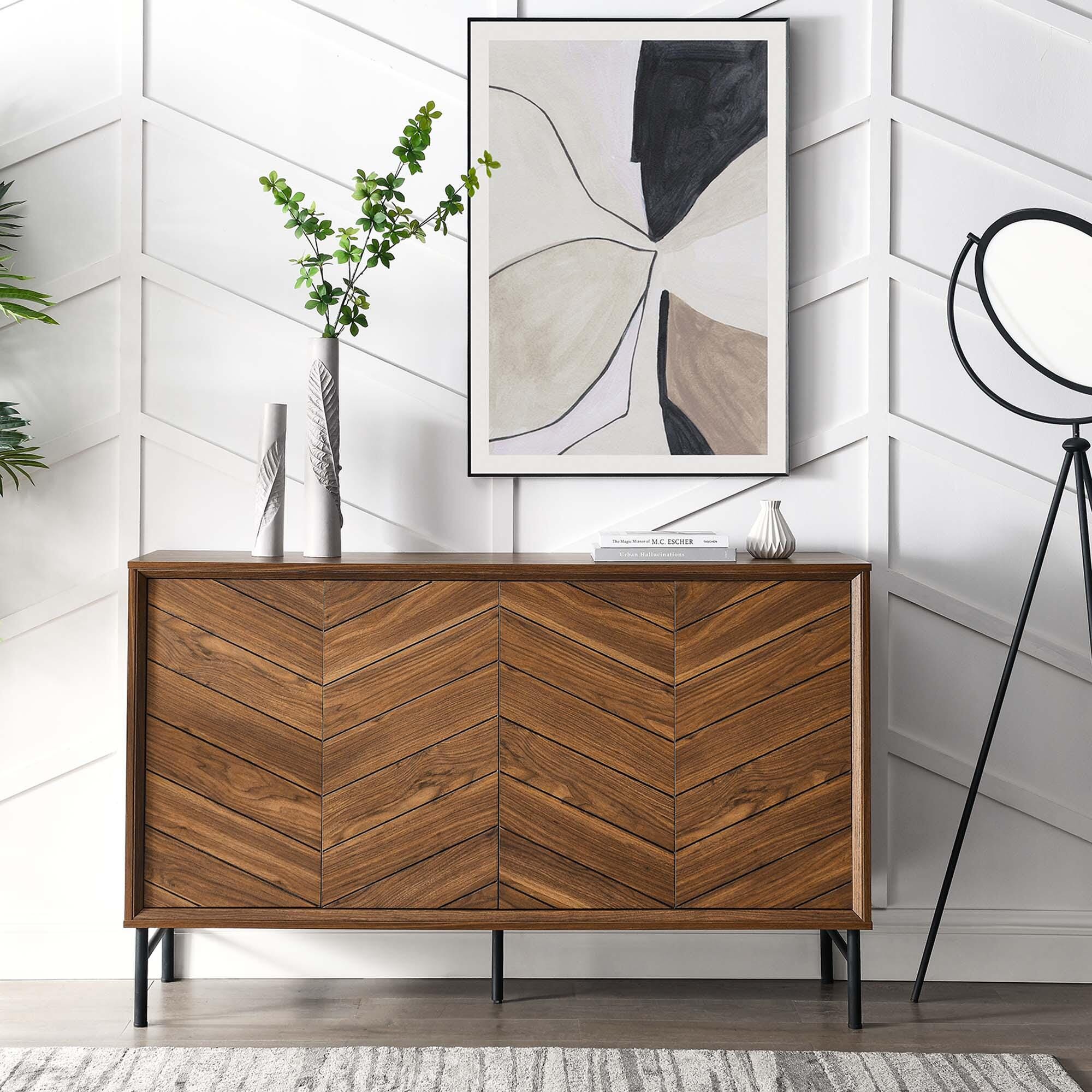 Modway Harper Sideboard, Walnut, large