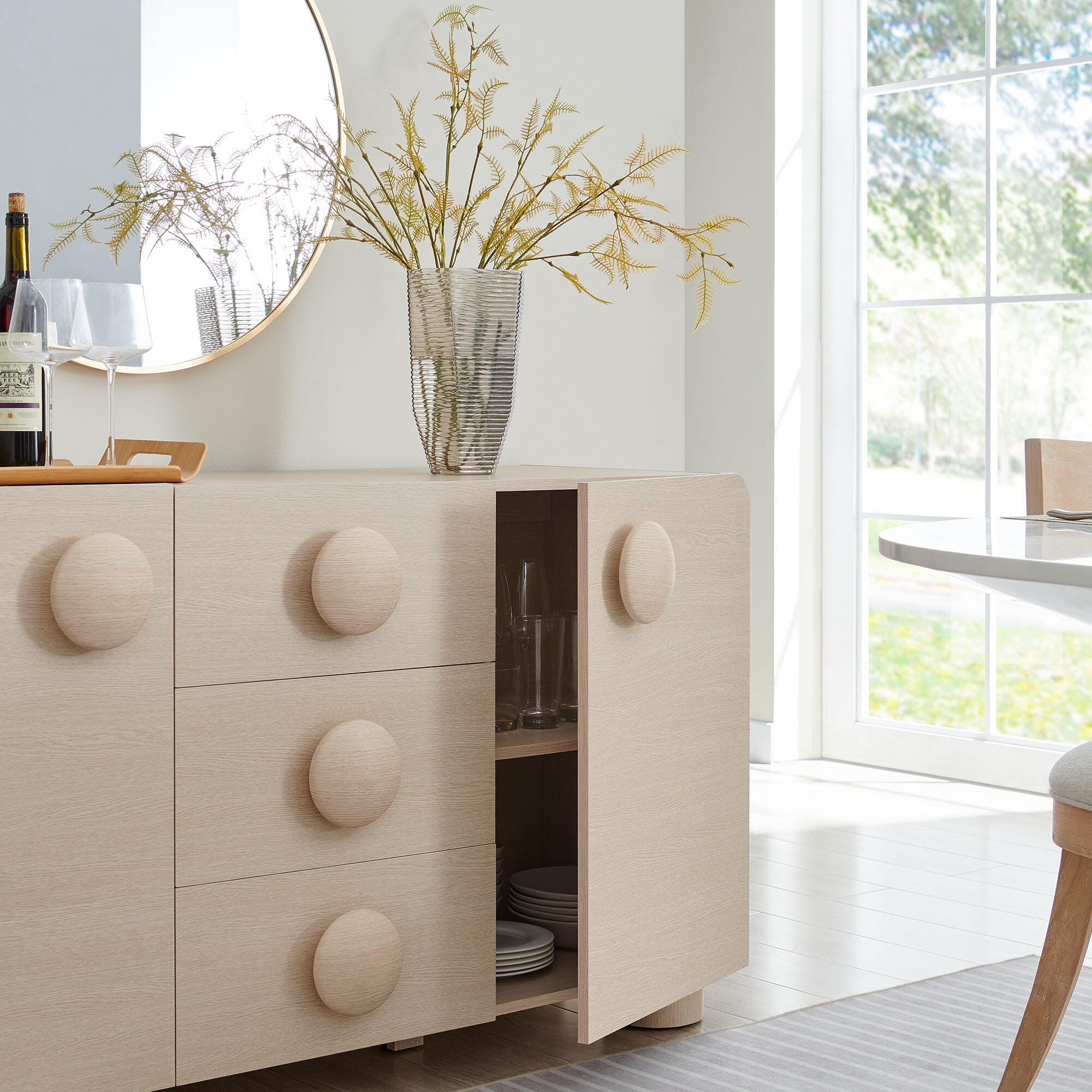 Modway Sonnet Sideboard, Beige, large