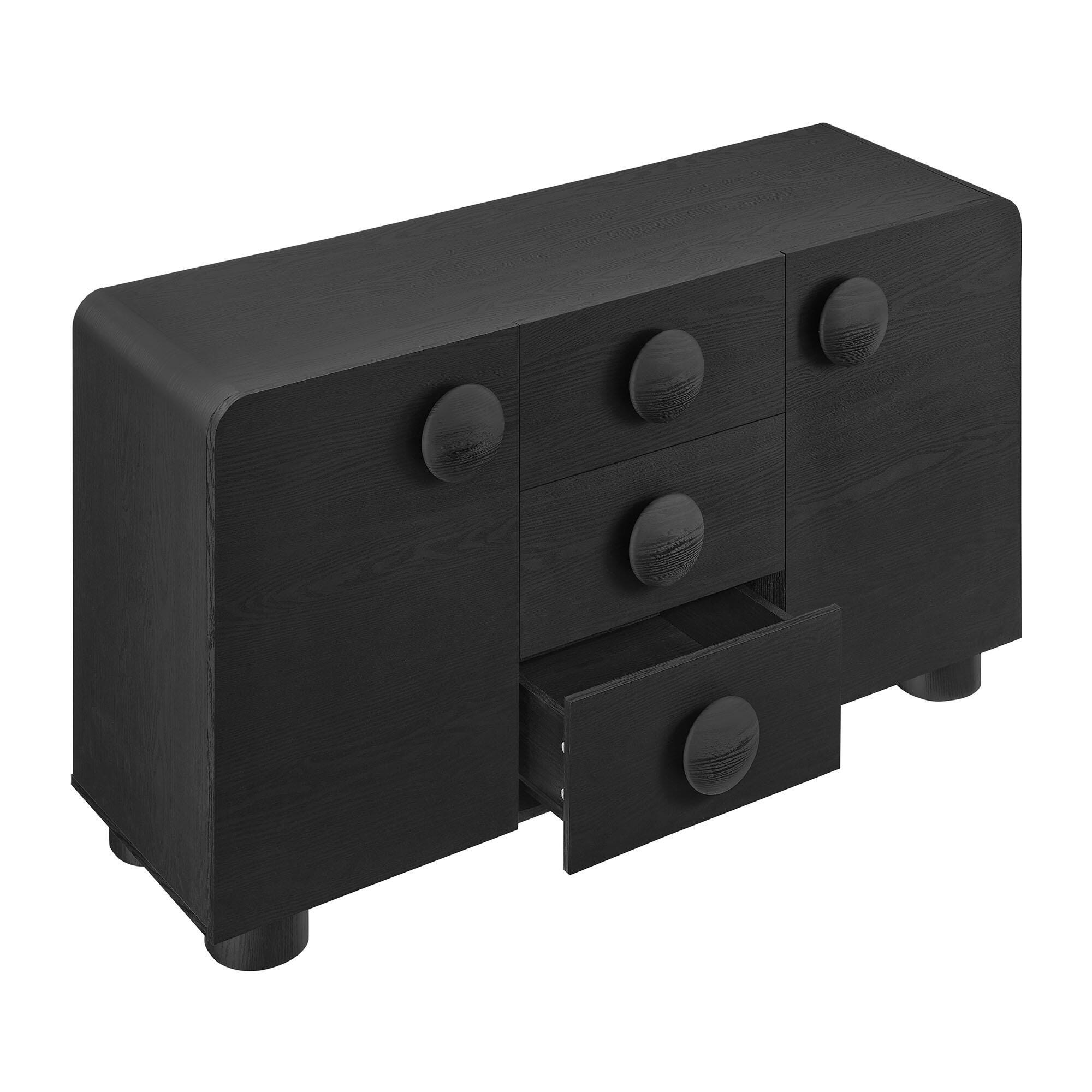 Modway Sonnet Sideboard, Black, large