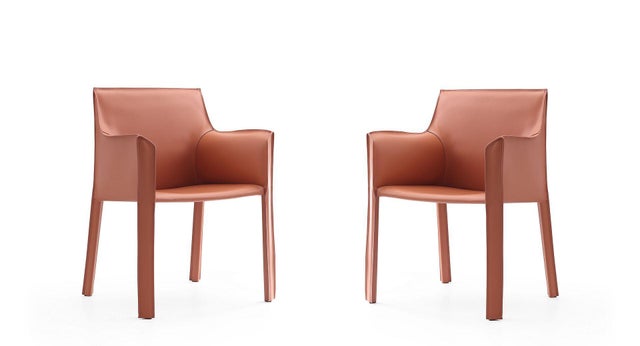 Manhattan Comfort Vogue Upholstered Dining Armchair (Set of 2)