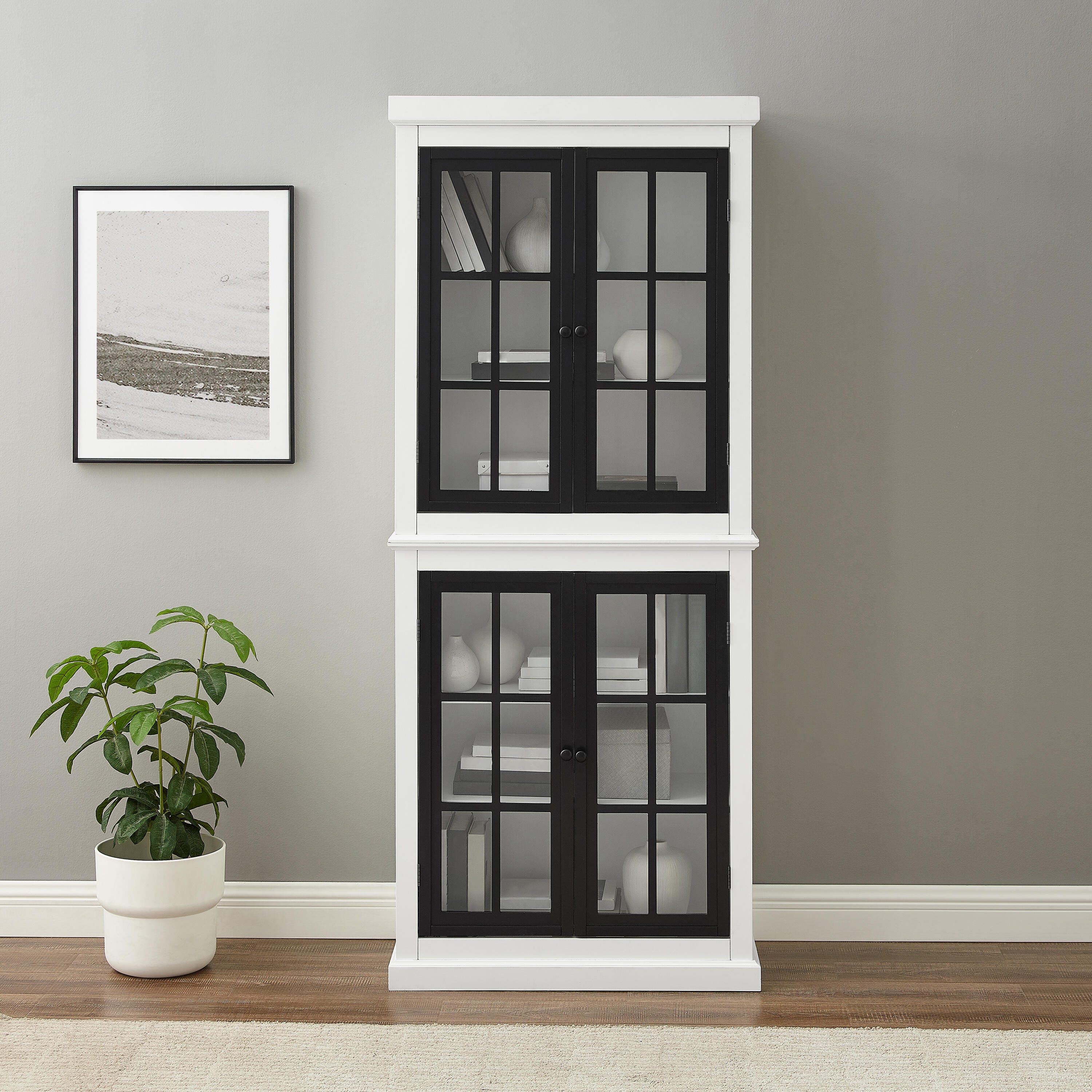 Cecily Tall Storage Pantry, , large