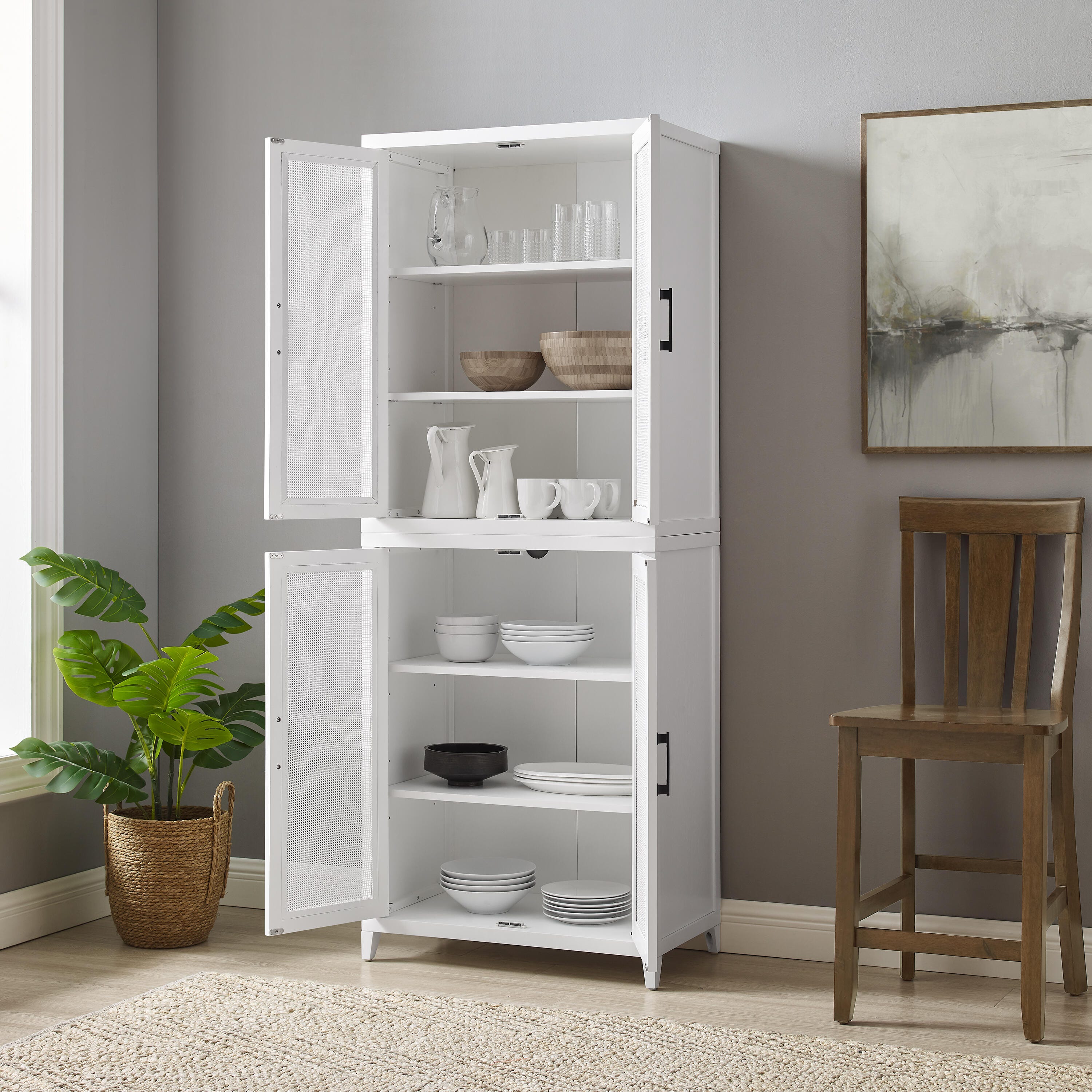 Milo Tall Storage Pantry, , large
