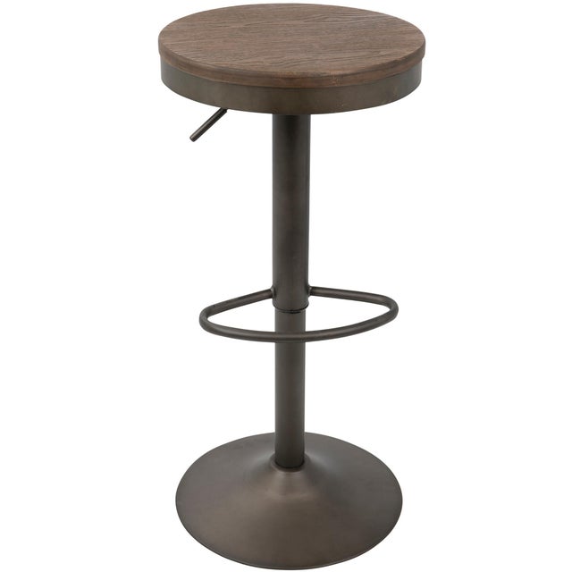 Dakota Adjustable Height Bar Stool Set