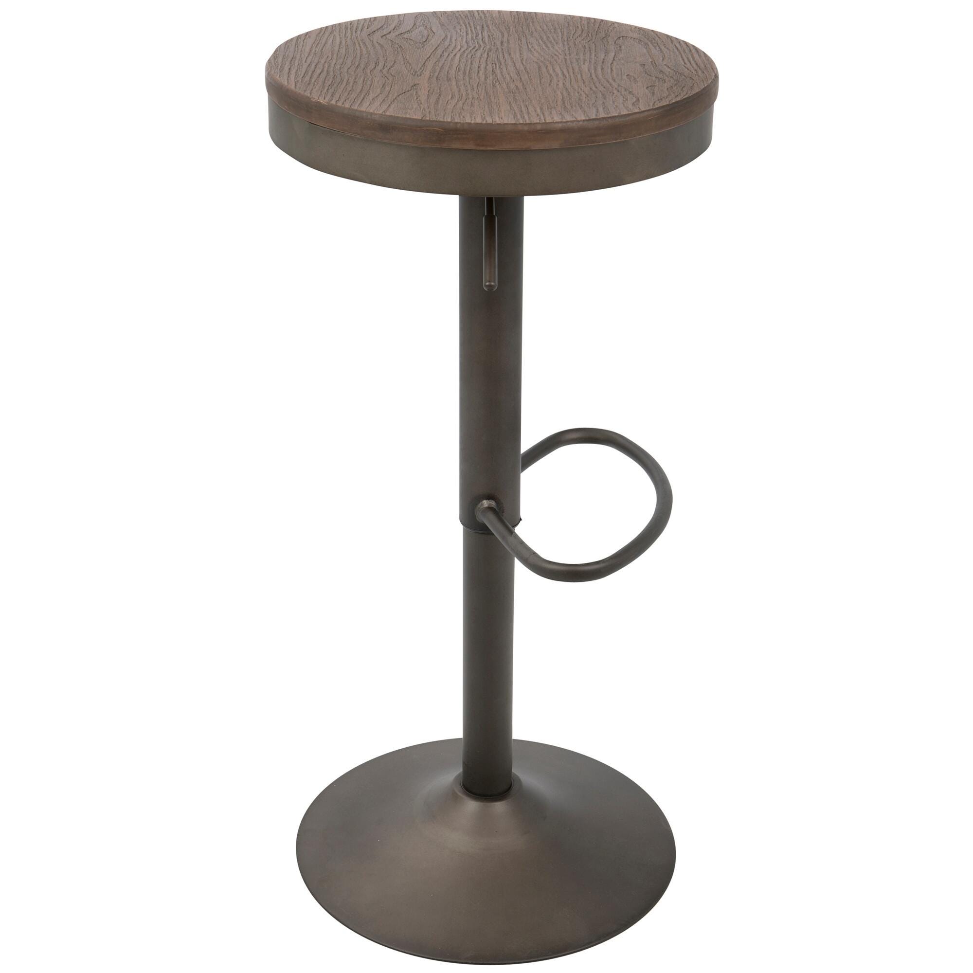 Dakota Bar Stool (Set of 2), Antique Brown, large