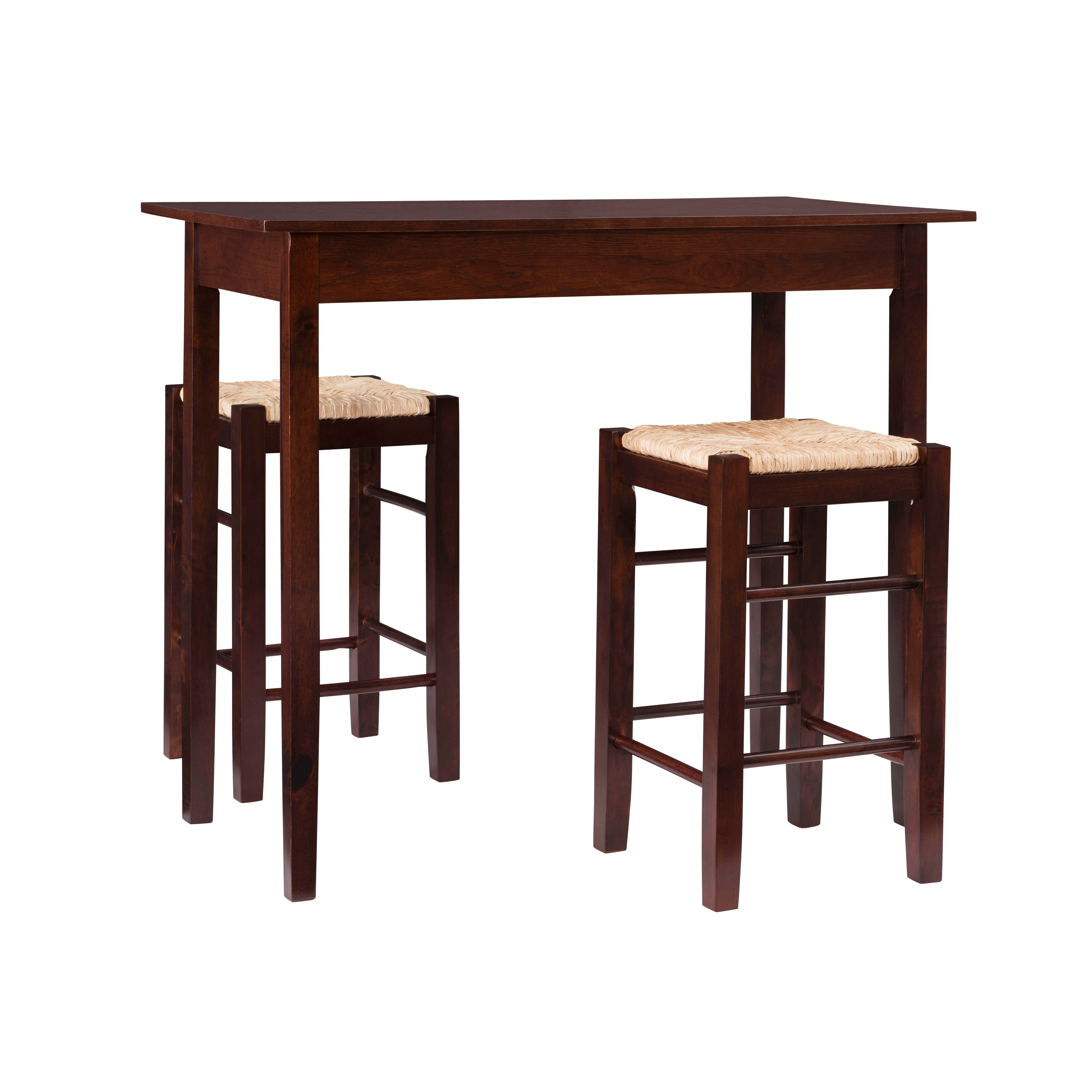 Linon Tavern 3-Piece Counter Height Set, , large