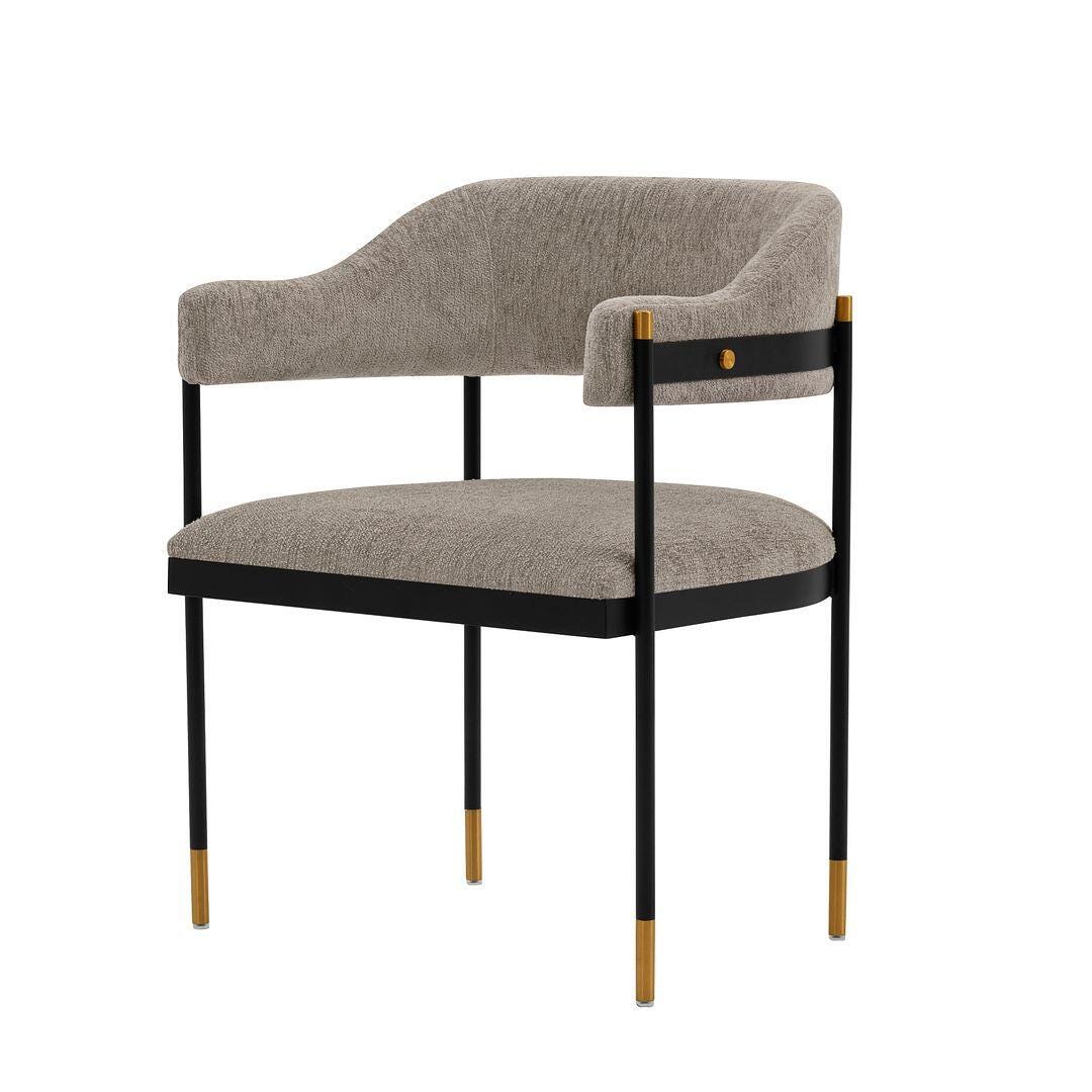 Lia Dining Armchair (Set of 2), Stone, large