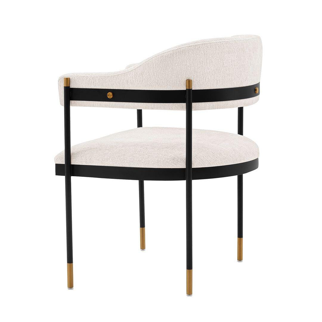 Lia Dining Armchair (Set of 2), Cream, large