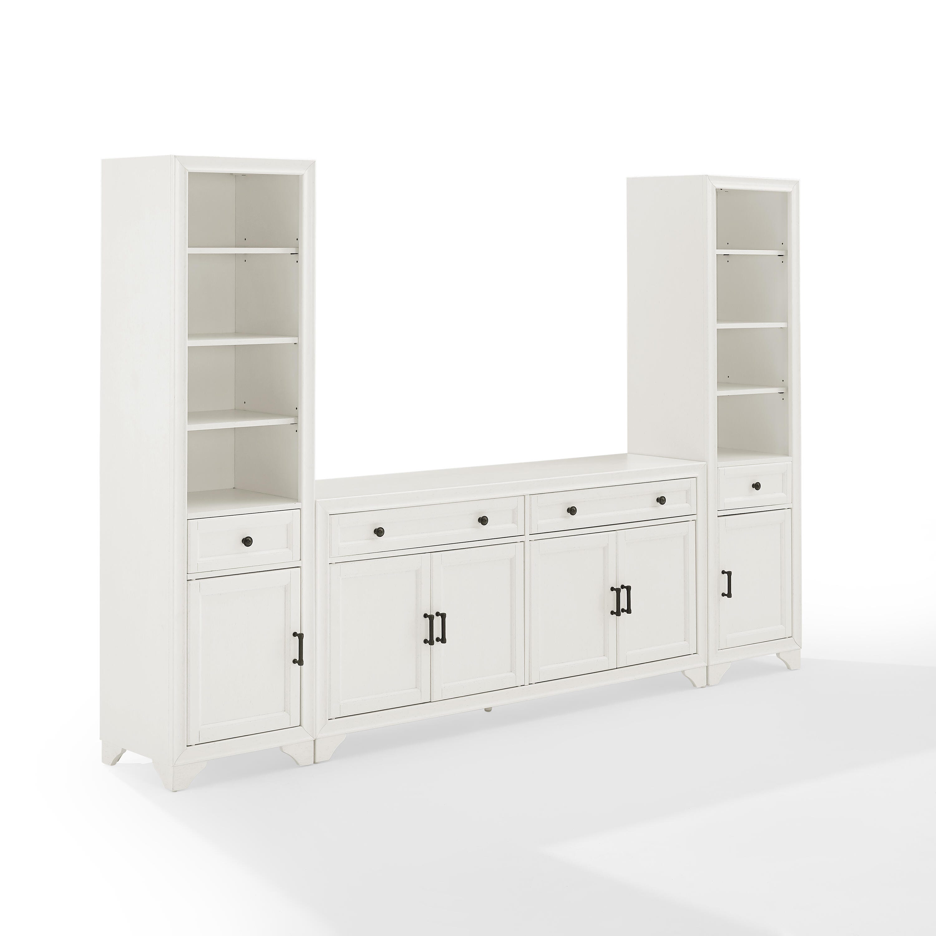 Crosley Furniture Tara Sideboard And Bookcase - Thumbnail 3