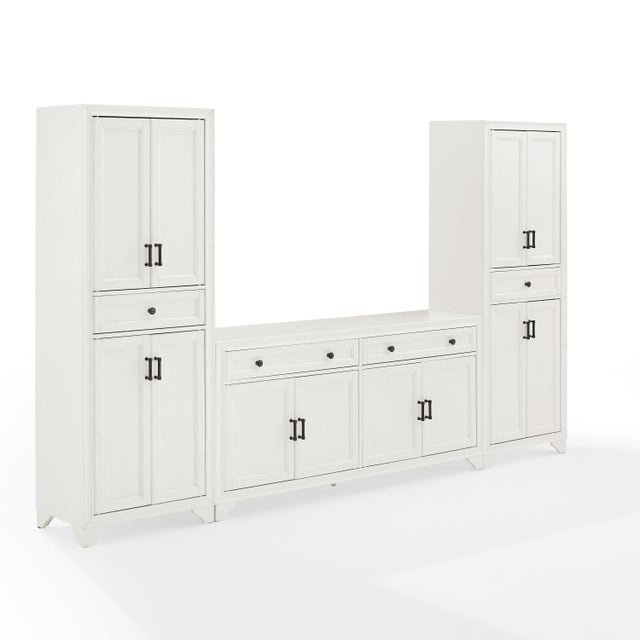 Crosley Furniture Tara Sideboard And Pantry Set