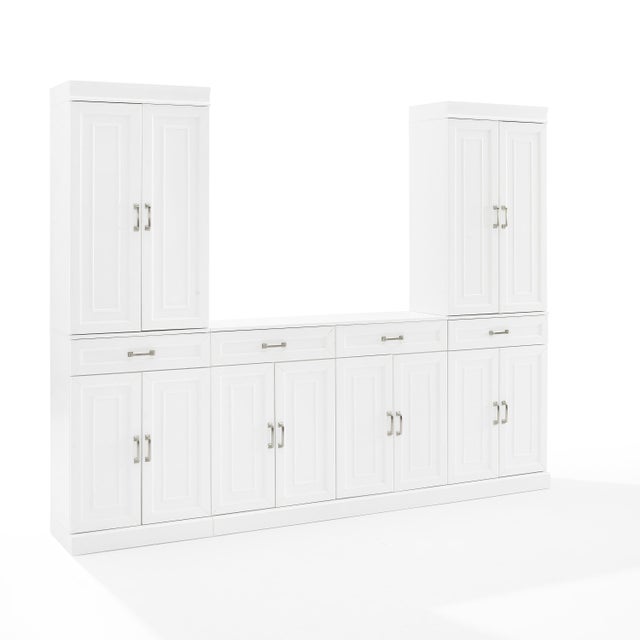 Crosley Furniture Stanton Sideboard And Pantry Set