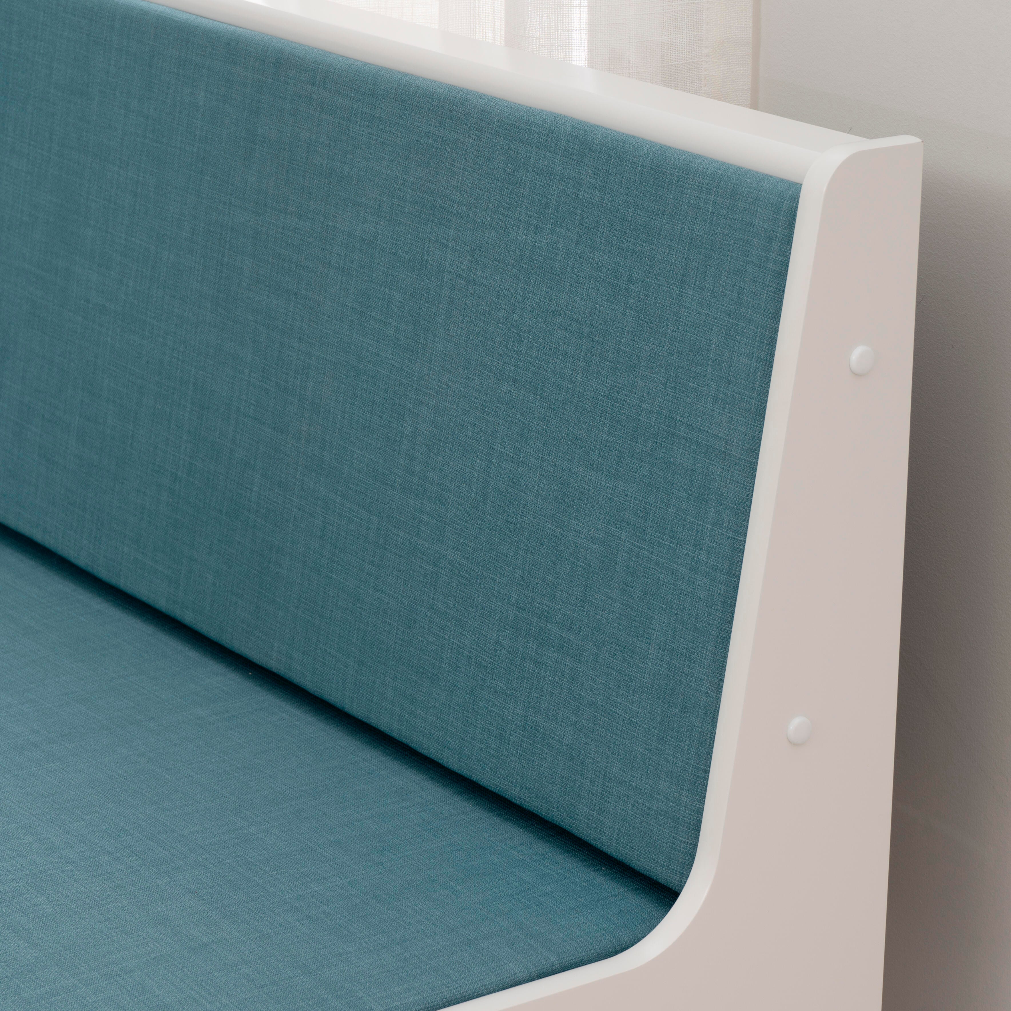 Linon Lela Capri Blue Nook, White/Blue, large
