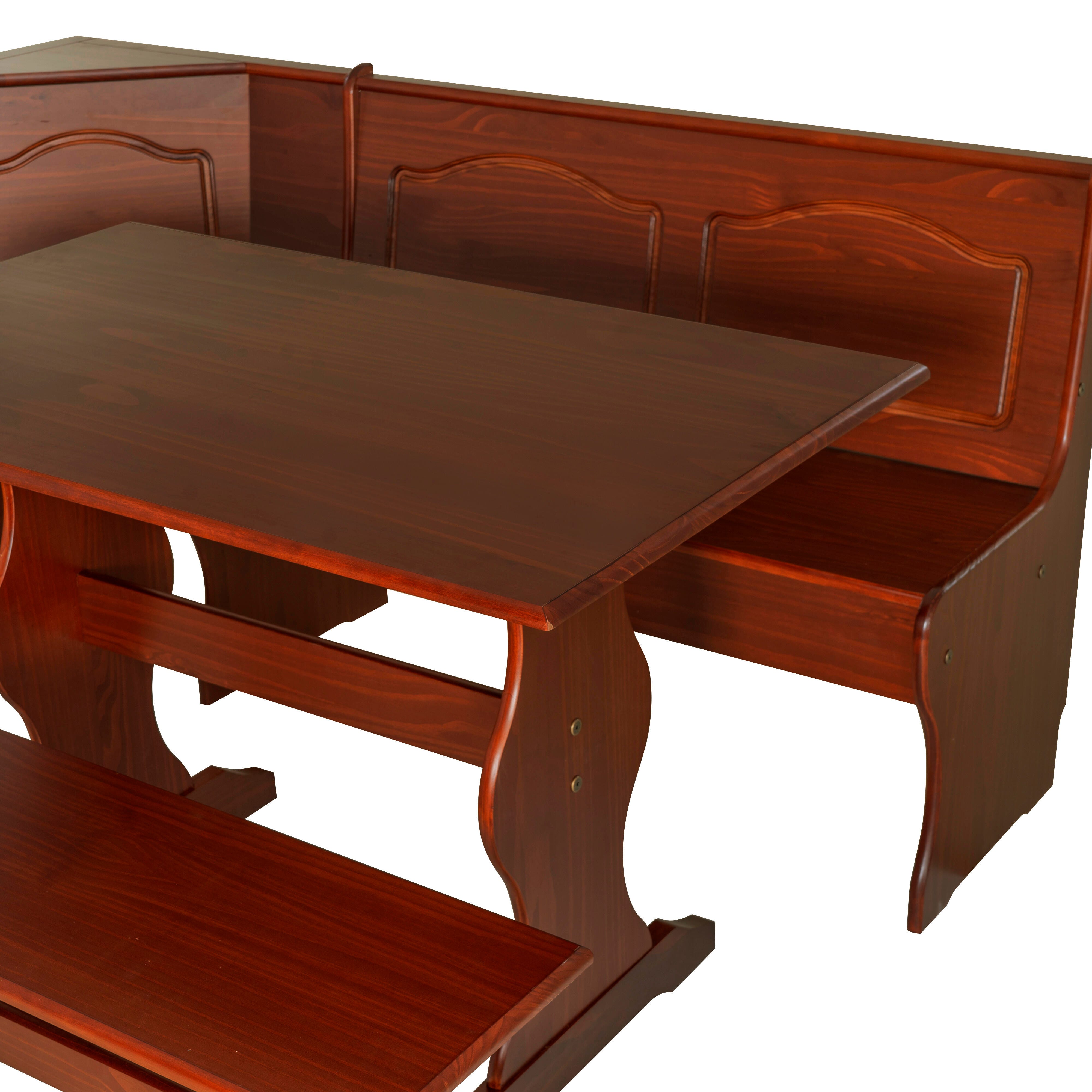 Linon Hanah Walnut Nook, Walnut Brown, large