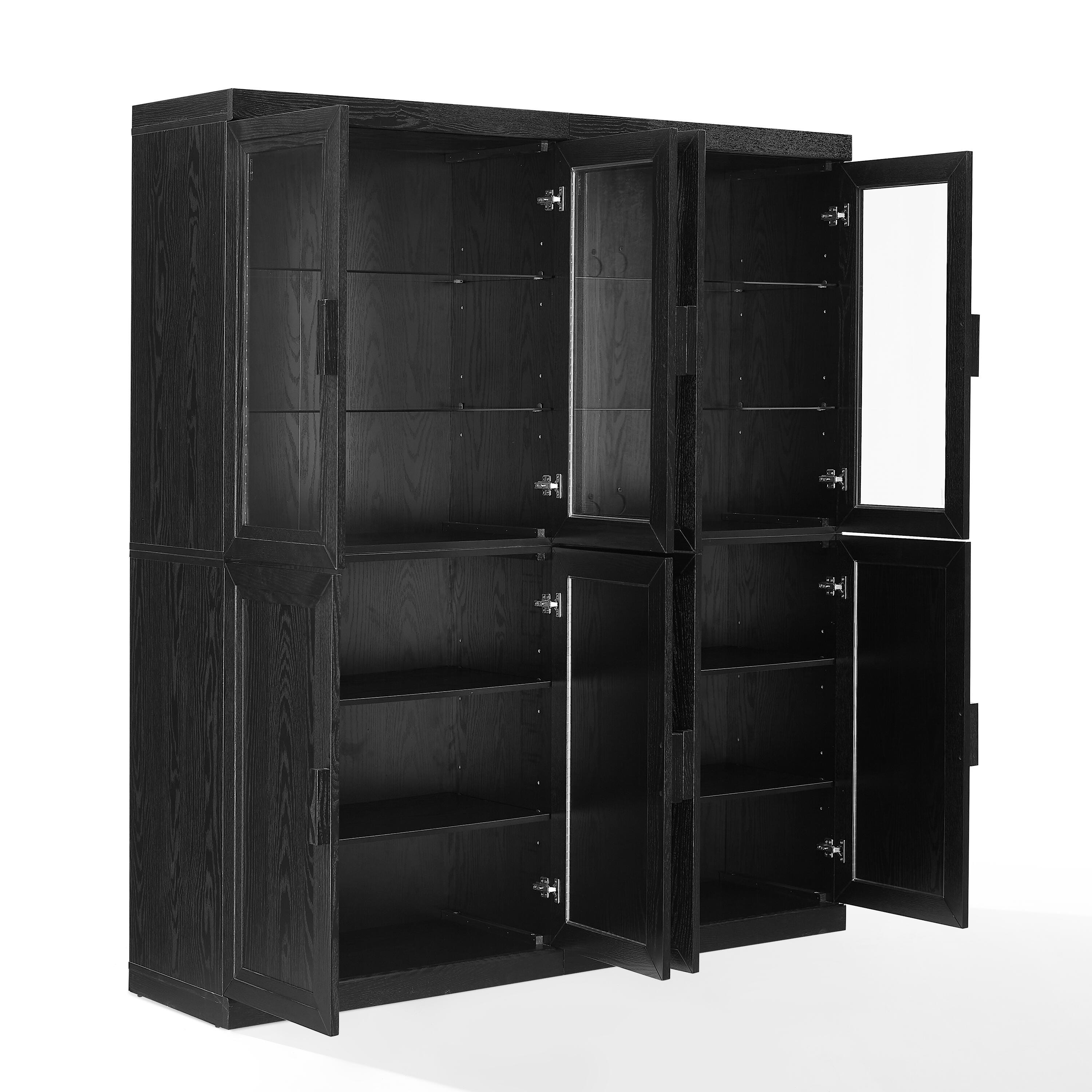 Crosley Furniture Essen Pantry Storage Cabinet Set, , large