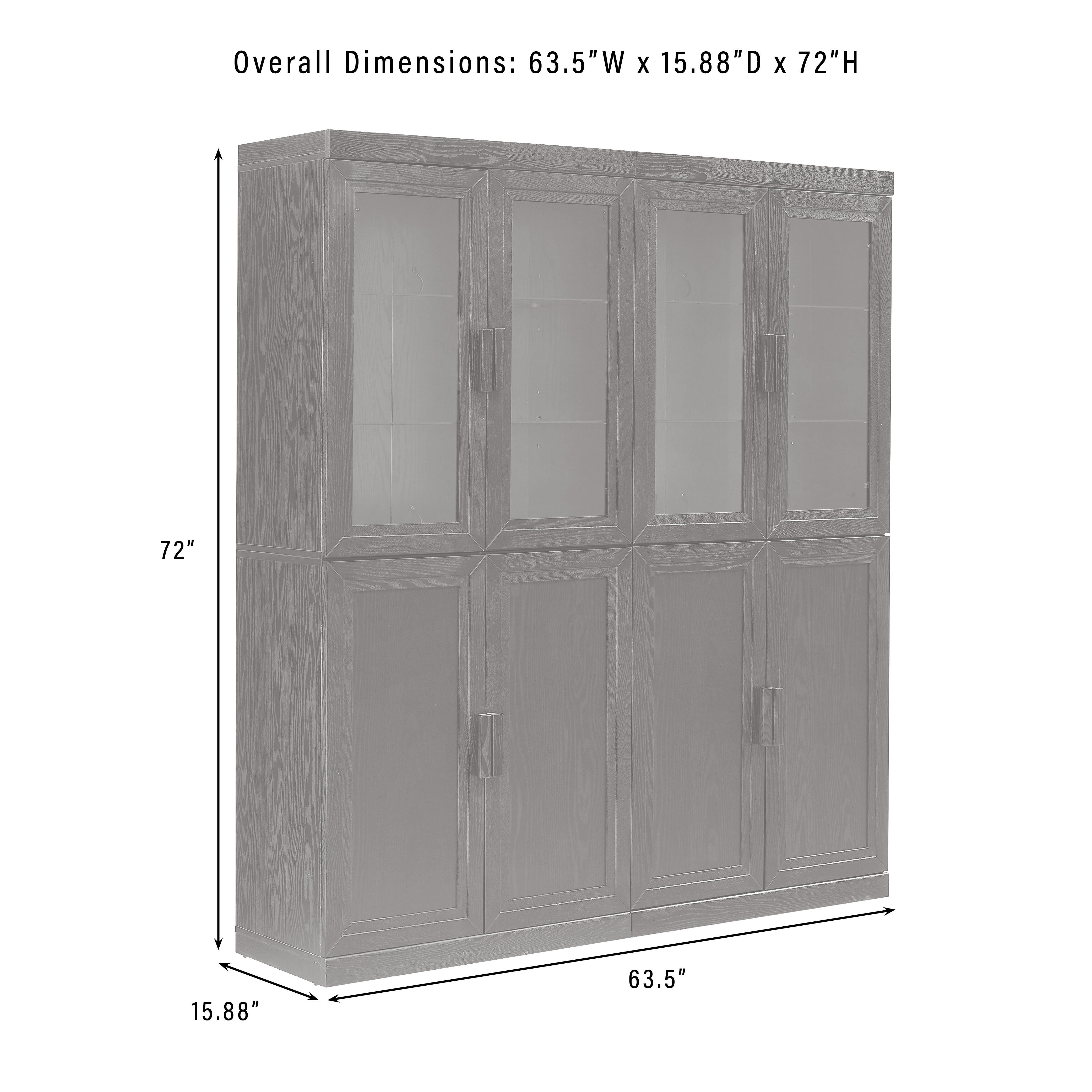 Crosley Furniture Essen Pantry Storage Cabinet Set, , large
