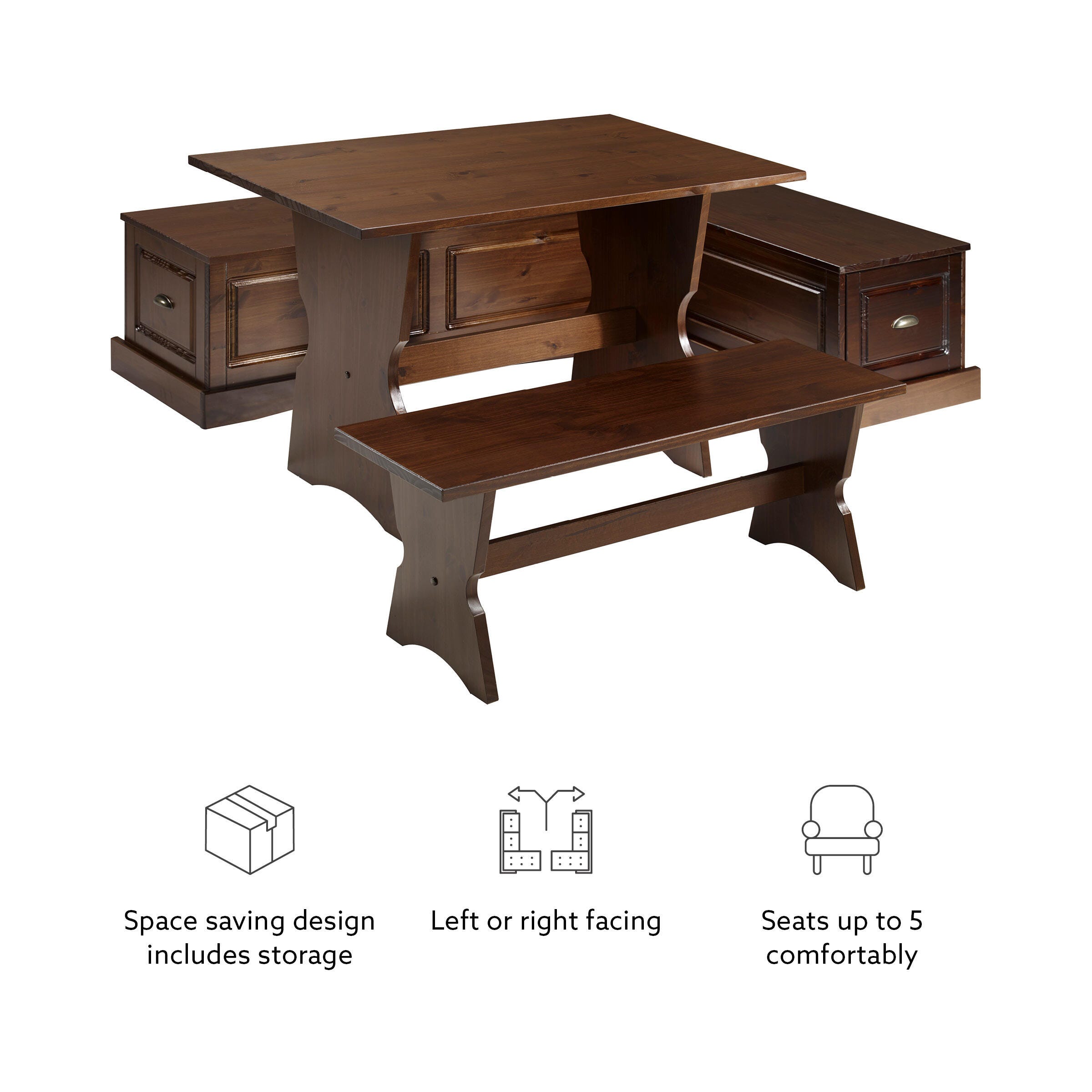 Linon Barrow Backless Corner Nook Box 2 of 2, , large