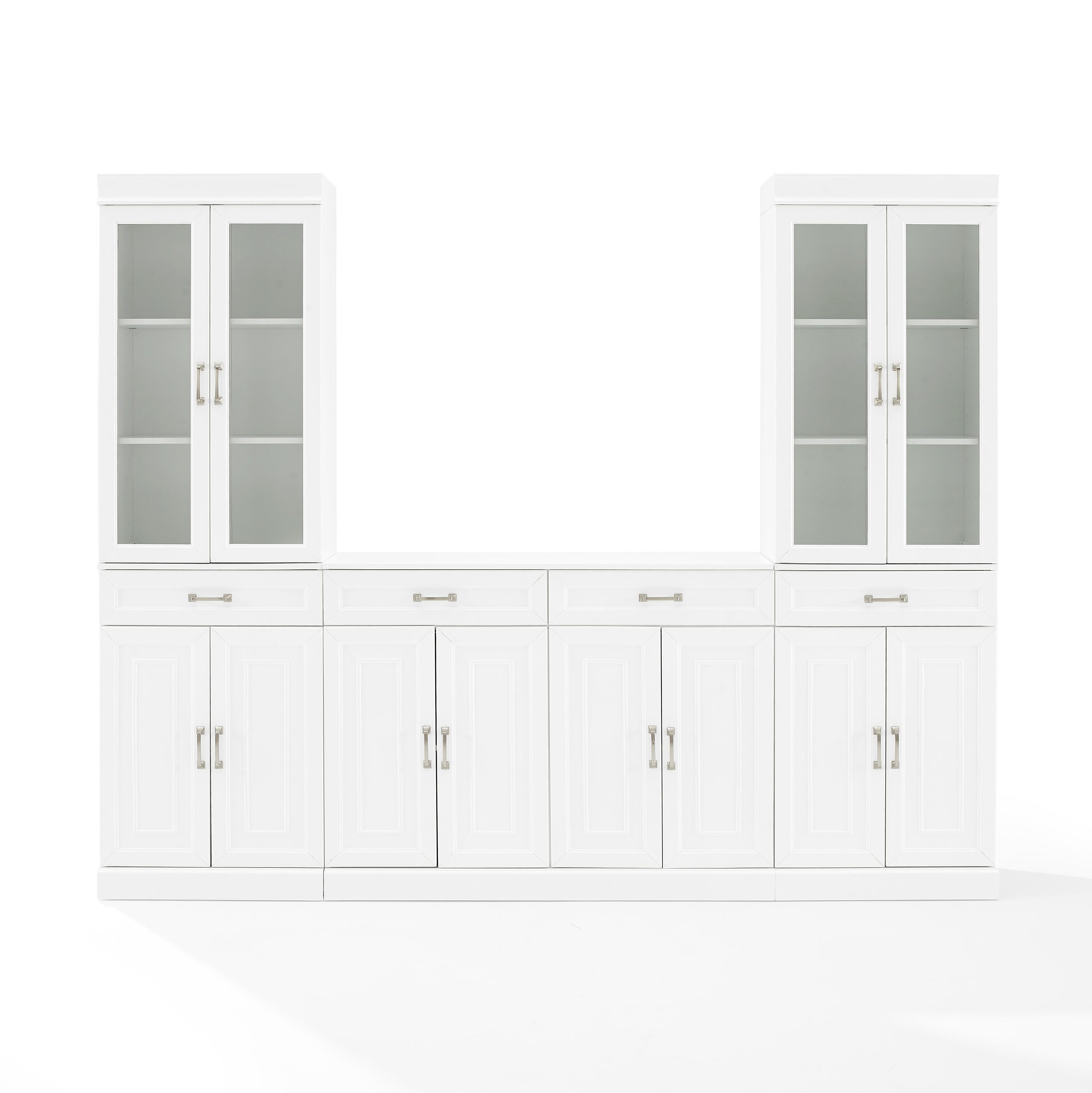 Crosley Furniture Stanton 3-Piece Sideboard and Pantry Set, , large