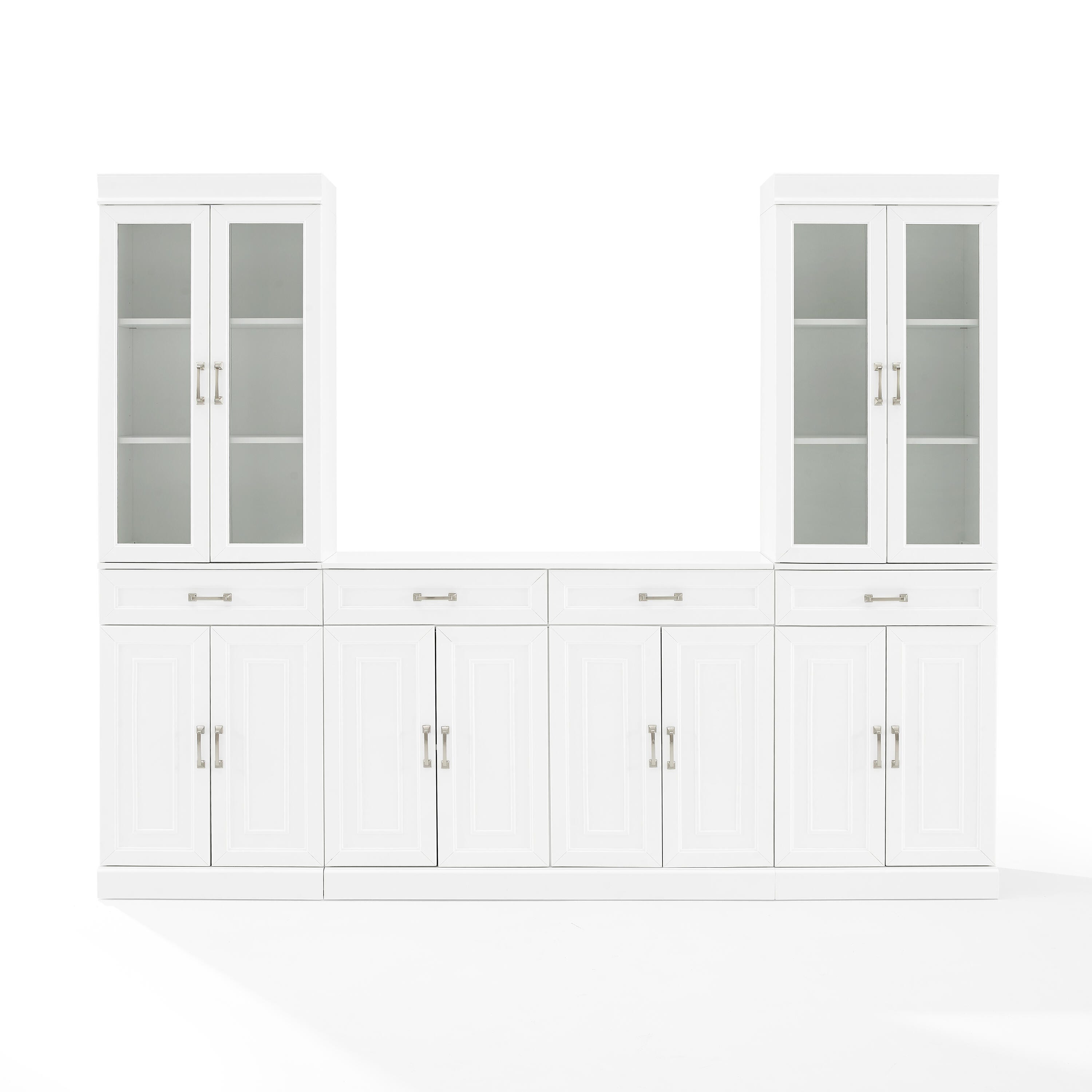 Crosley Furniture Stanton 3-Piece Sideboard and Pantry Set, , large