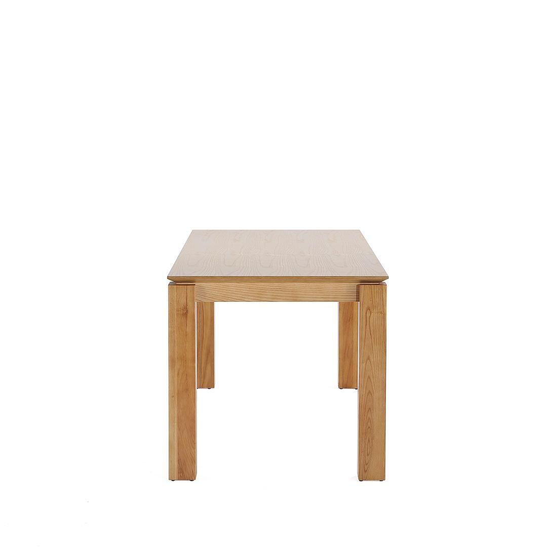 Manhattan Comfort Rockaway Dining Table, Natural, large