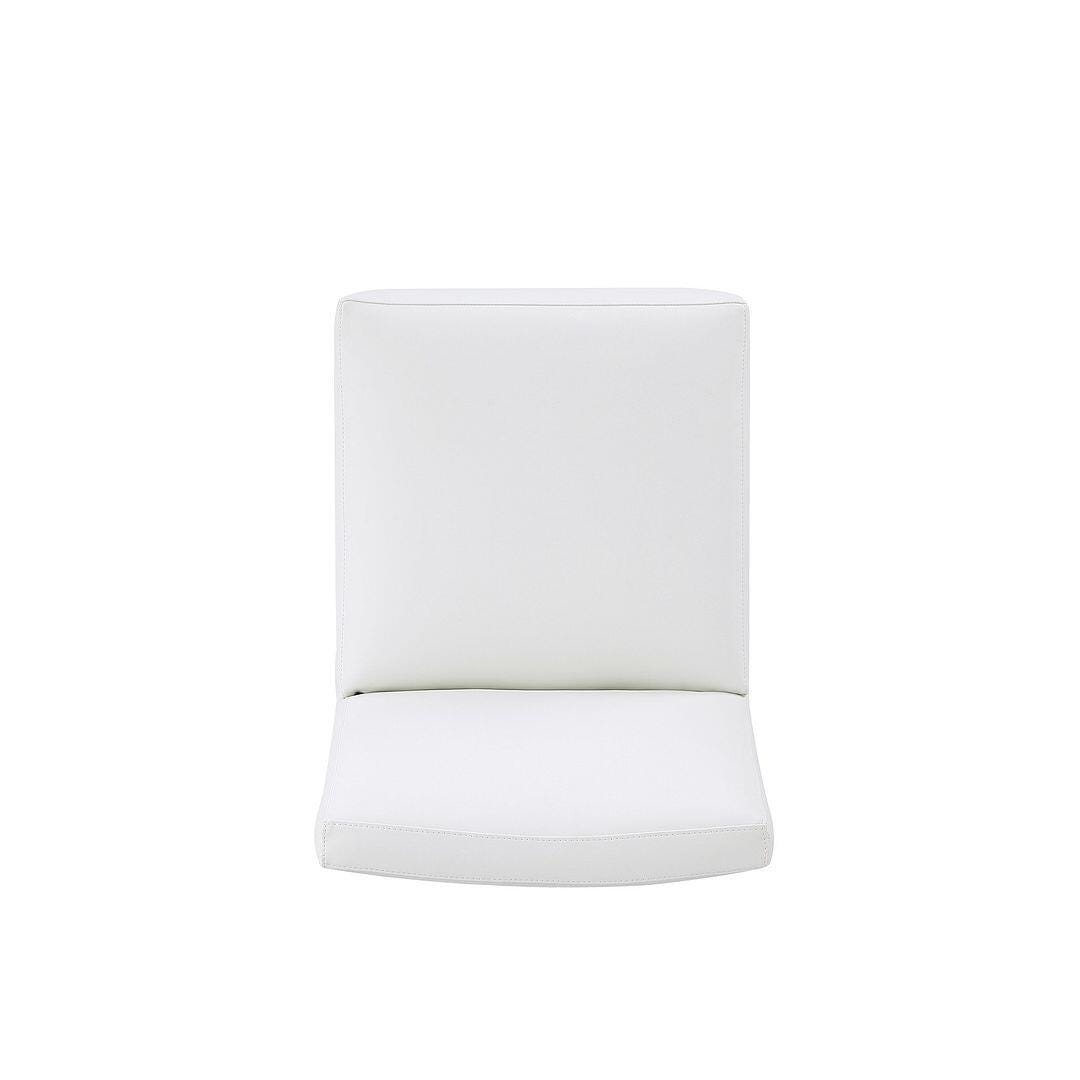 Manhattan Comfort Anna Upholstered Dining Chair (Set of 2), Cream, large