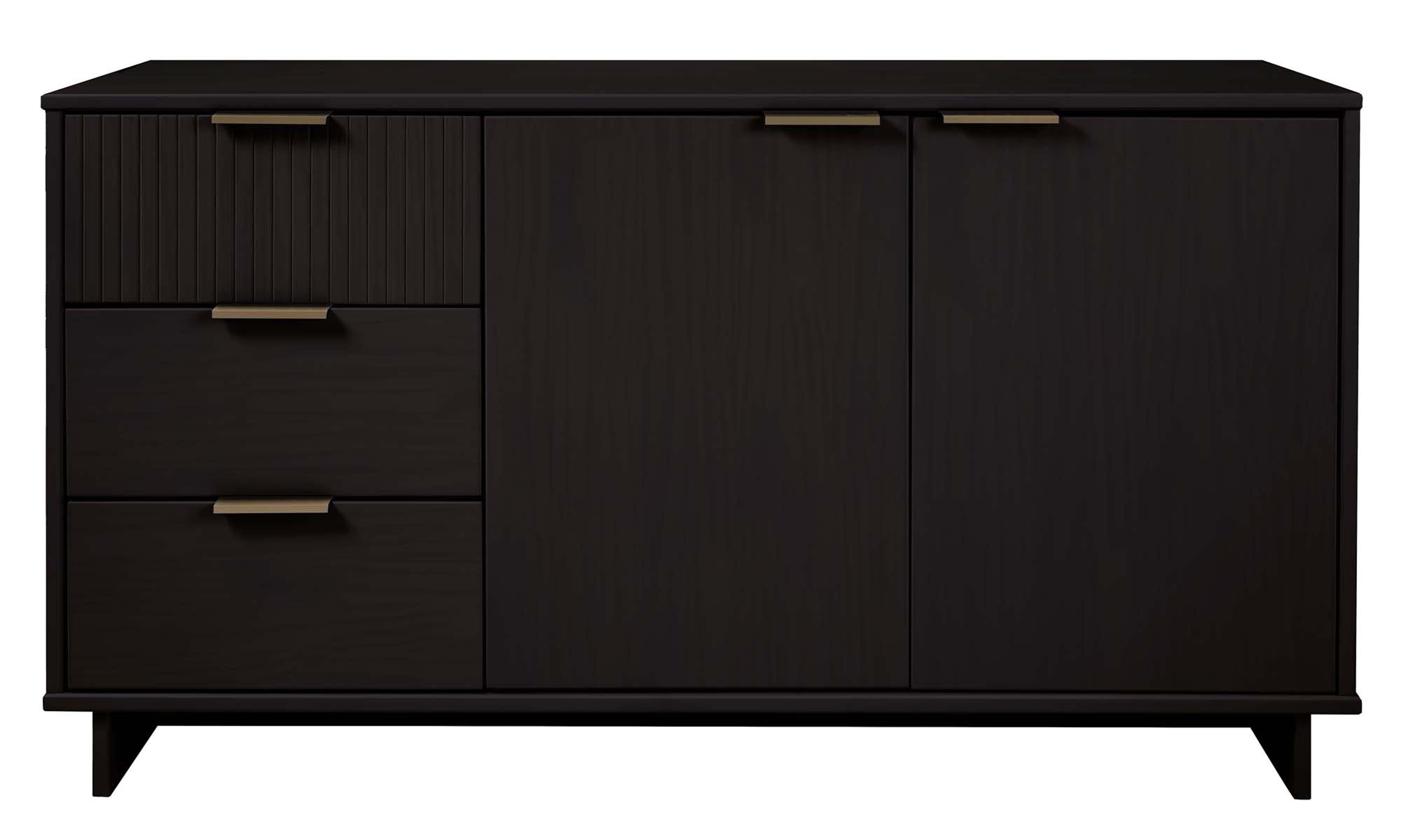 Manhattan Comfort Granville Sideboard, Black, large