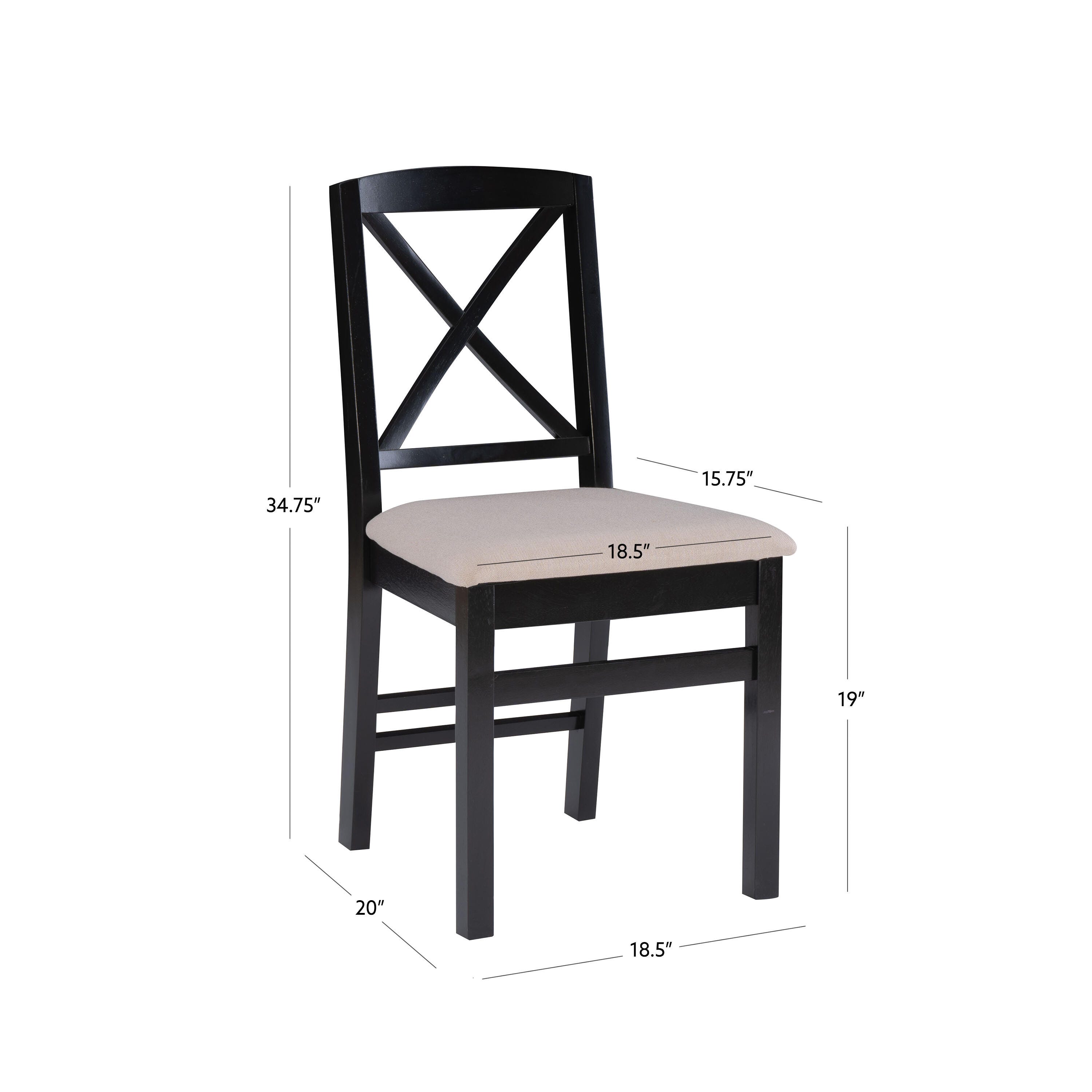 Linon Landin Torino Pedestal Breakfast Nook, , large