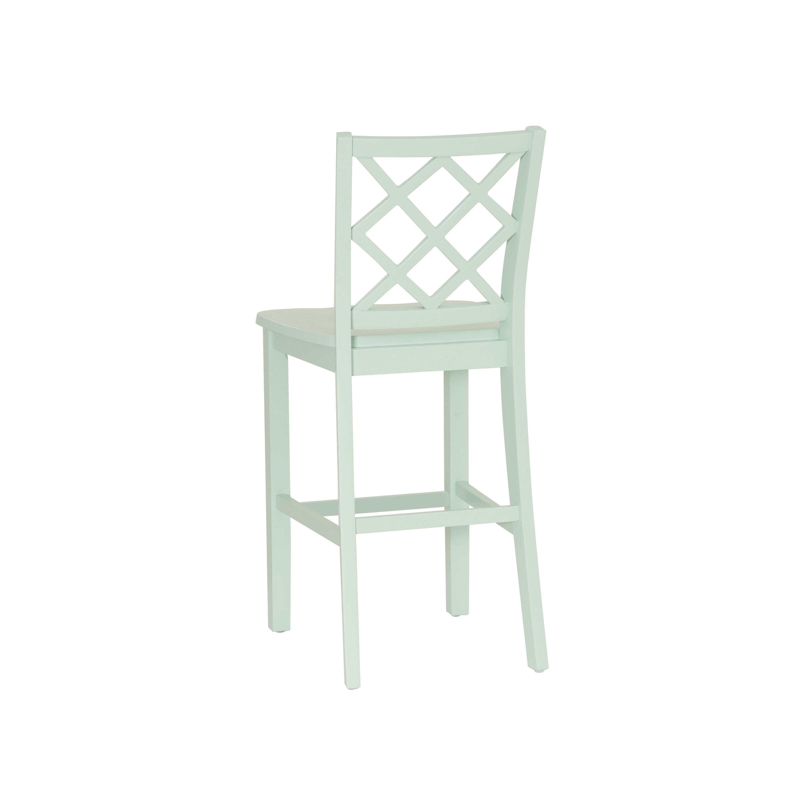 Linon Kolt Counter Height Dining Table and 2 Barstools, Mint, large