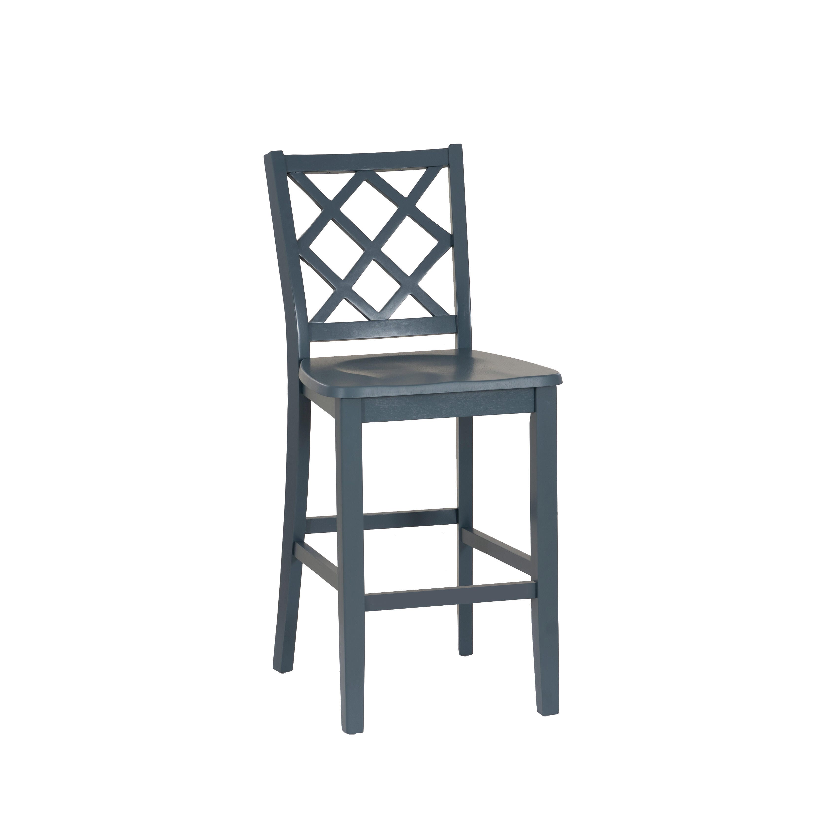 Linon Kolt Counter Height Dining Table and 2 Barstools, Graphite, large