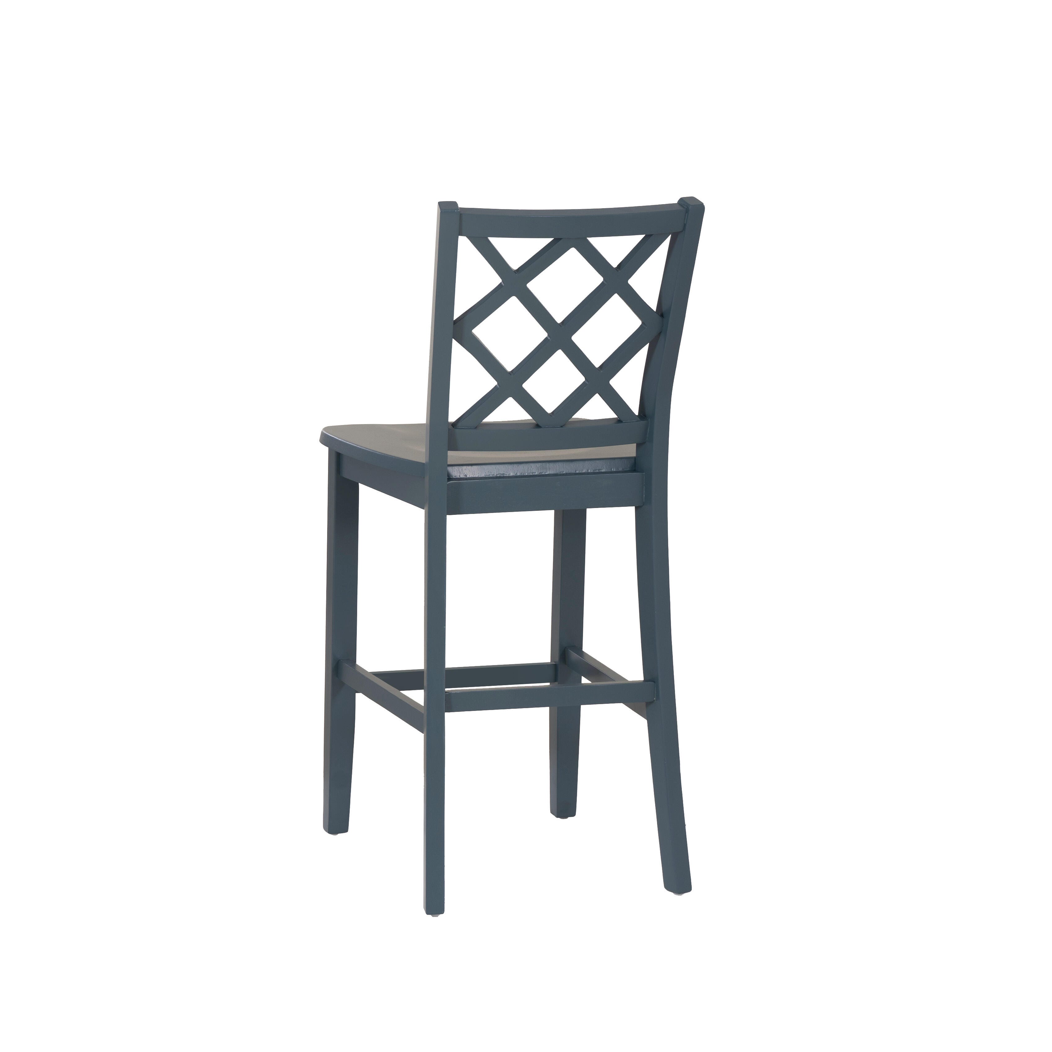 Linon Kolt Counter Height Dining Table and 2 Barstools, Graphite, large