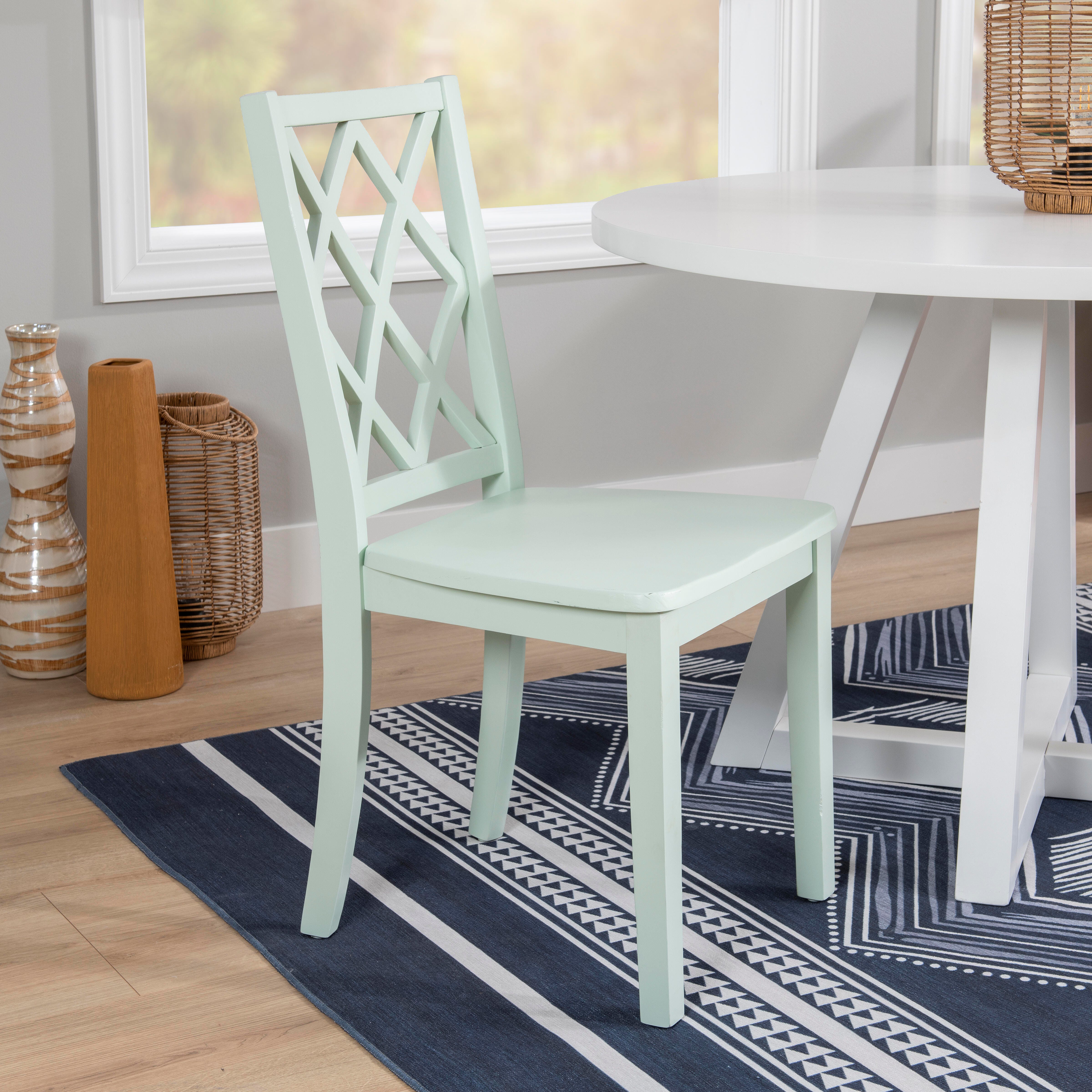 Linon Kolt Rectangular Dining Table and 4 Chairs, Multi, large