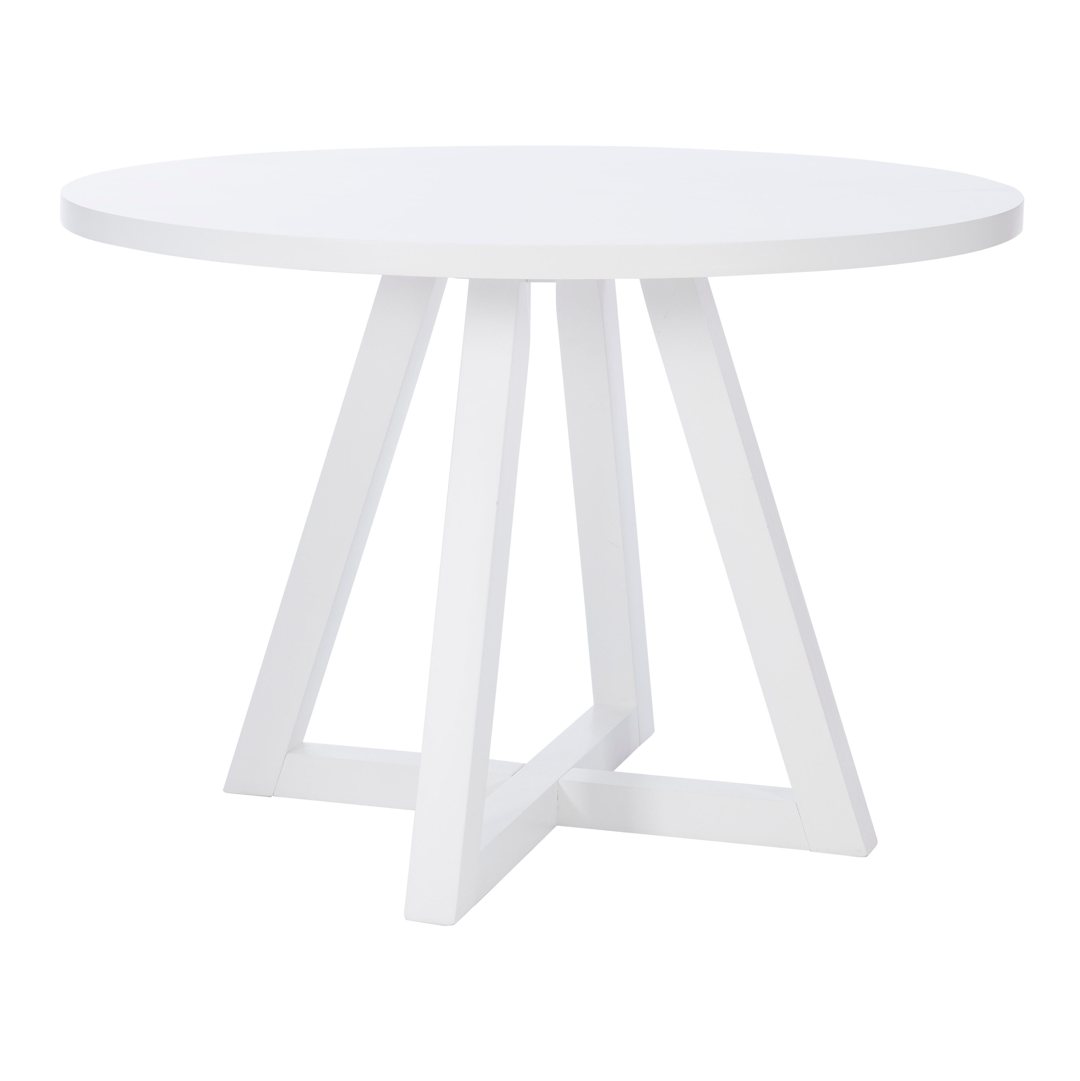 Linon Kolt Round Dining Table and 4 Chairs, Mint, large