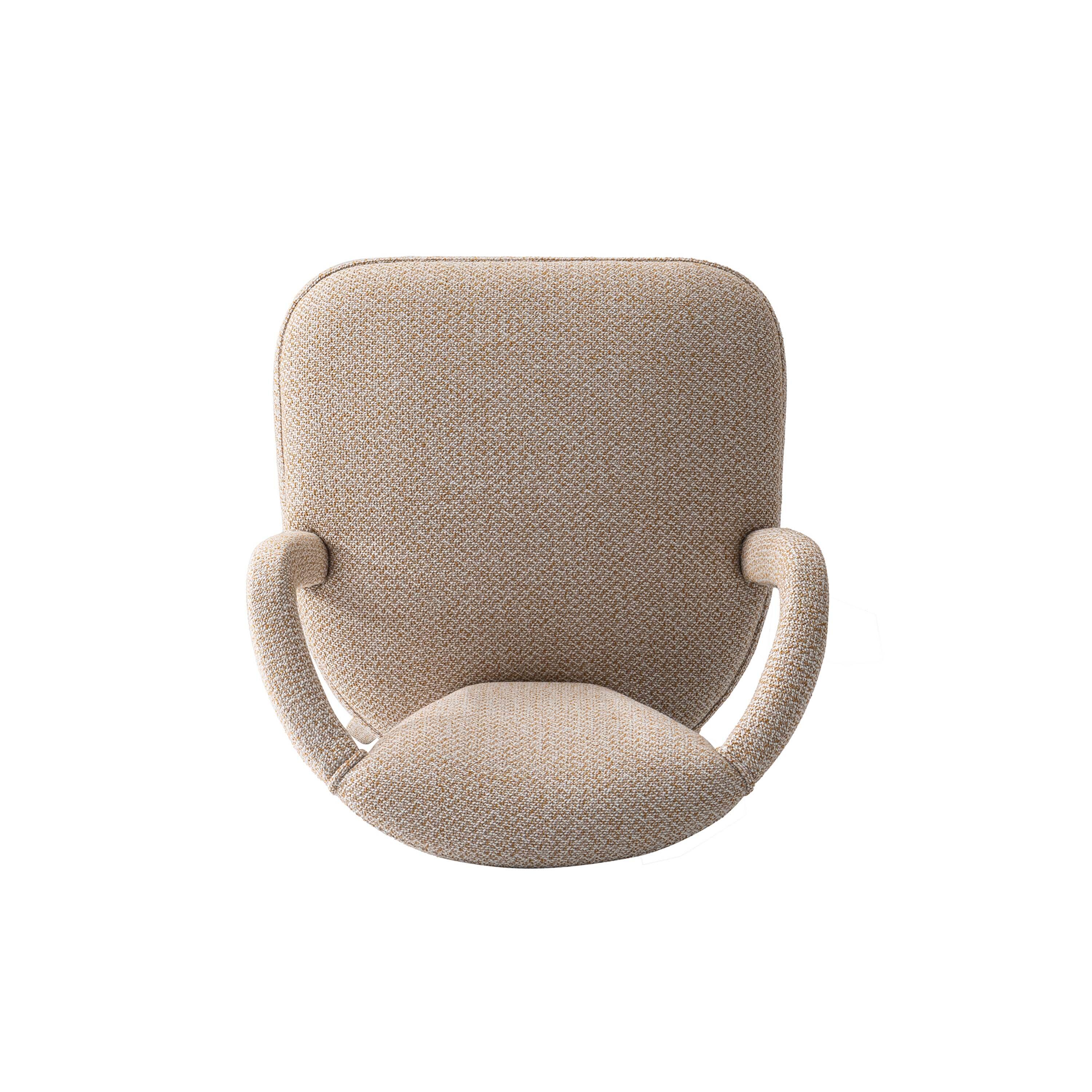 Manhattan Comfort Palmer Dining Armchair set of 2, Gold Dust, large