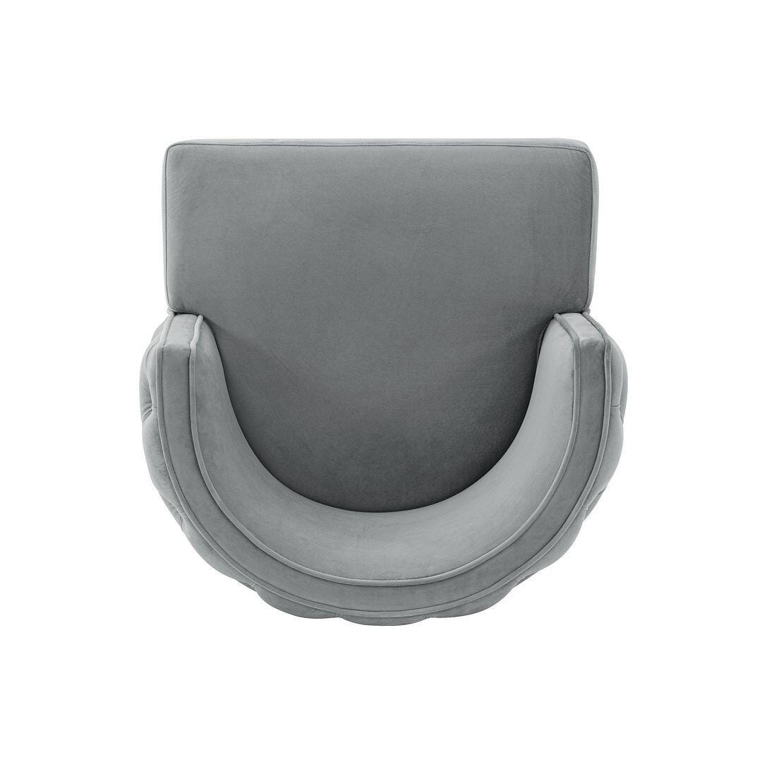 Manhattan Comfort Maya Dining Chair set of 2, Gray, large