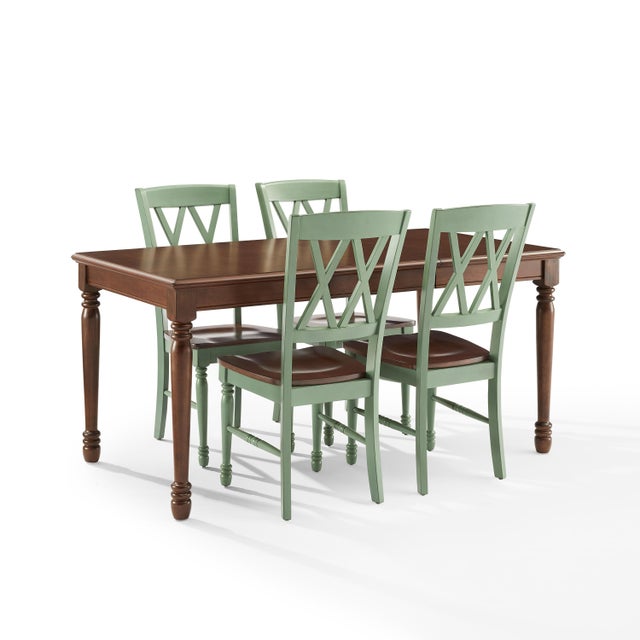 Crosley Furniture Shelby Dining Table and 4 Chairs