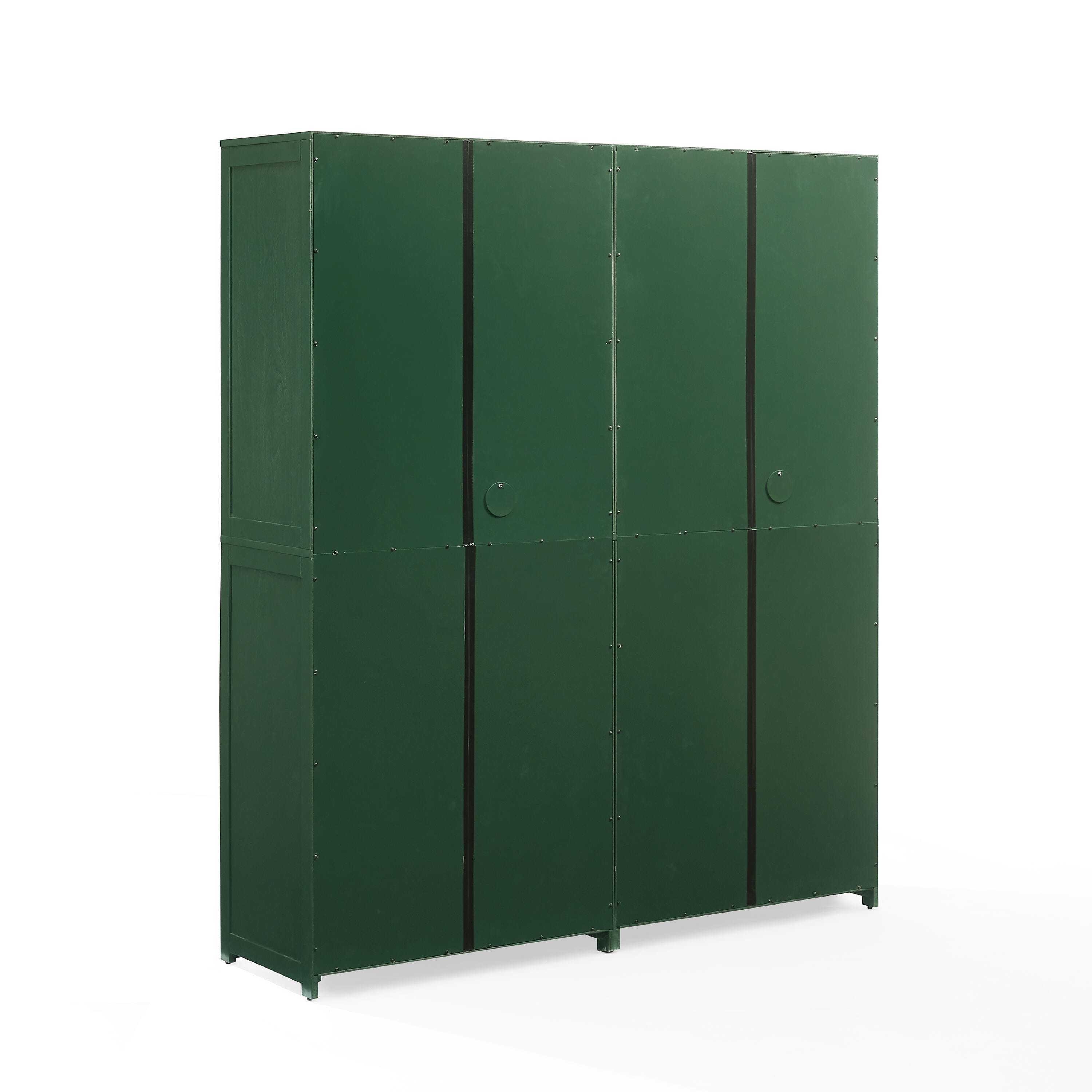 Crosley Furniture Savannah Kitchen Pantry Storage Cabinet (Set of 2), , large