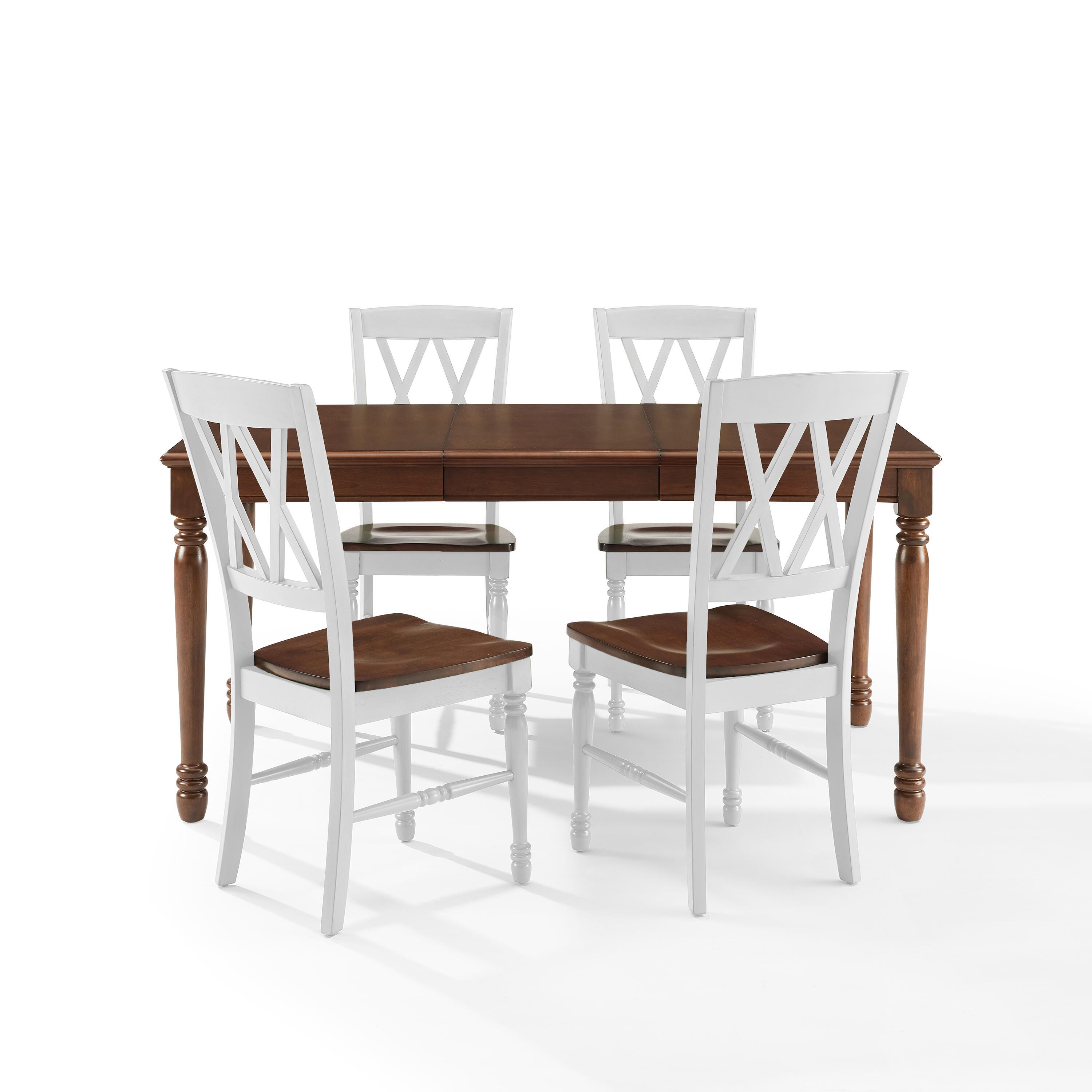 Crosley Furniture Shelby Dining Table and 4 Chairs, , large
