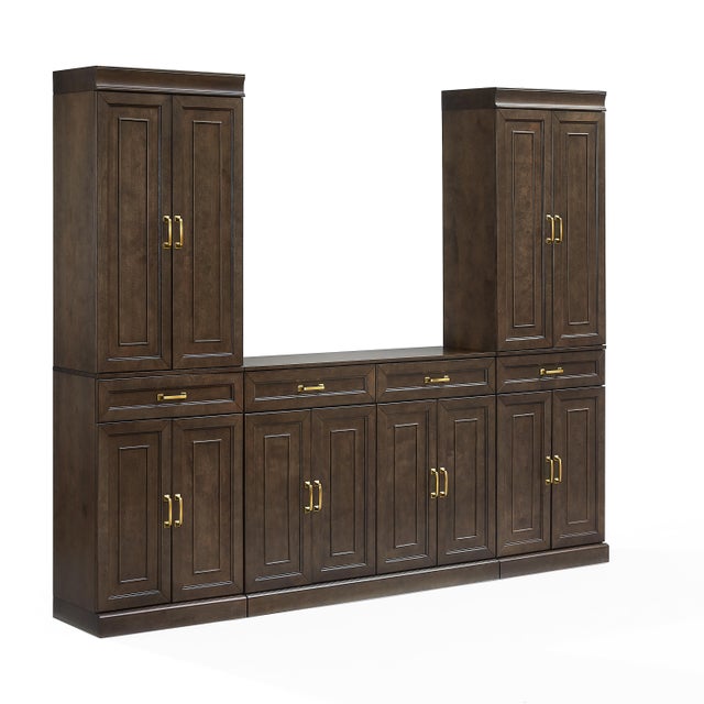 Crosley Furniture Stanton Sideboard And Pantry Set