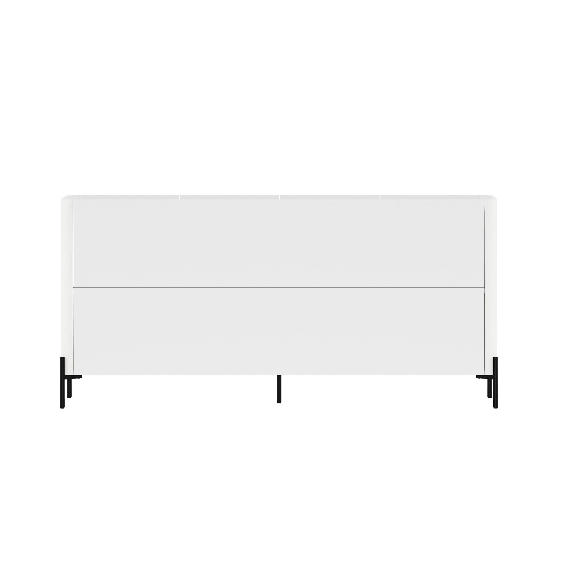 Manhattan Comfort Abbey Sideboard, White, large