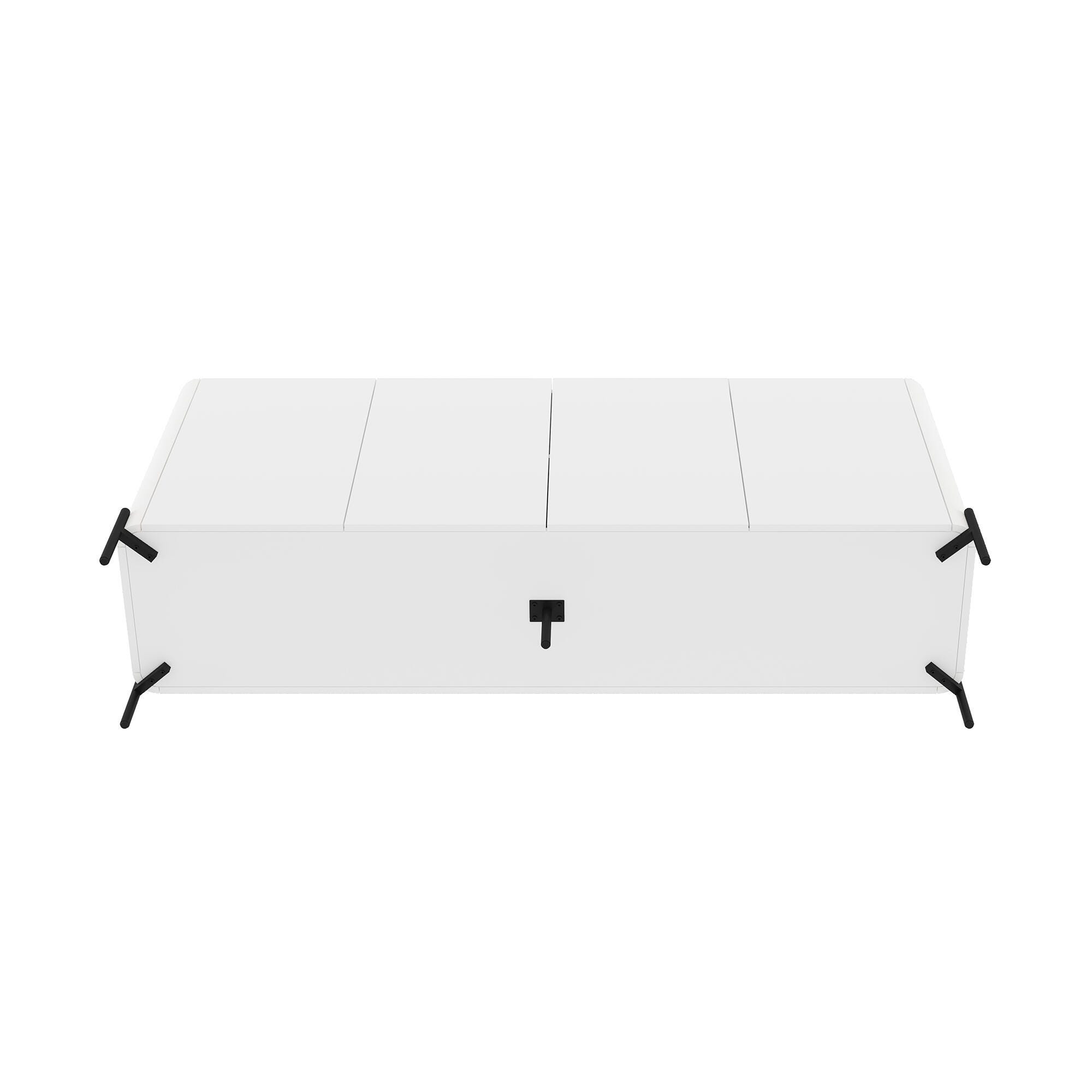 Manhattan Comfort Abbey Sideboard, White, large
