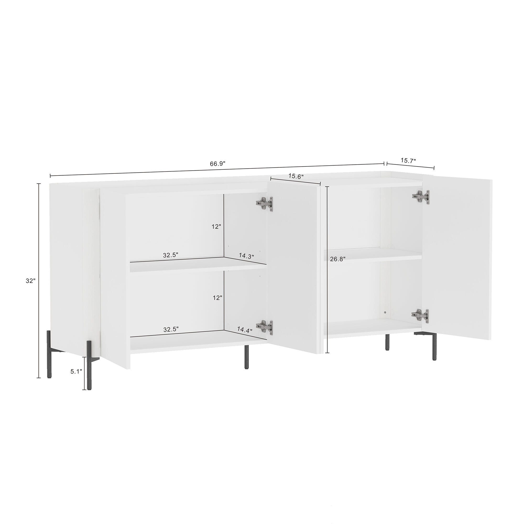 Manhattan Comfort Abbey Sideboard | Ashley