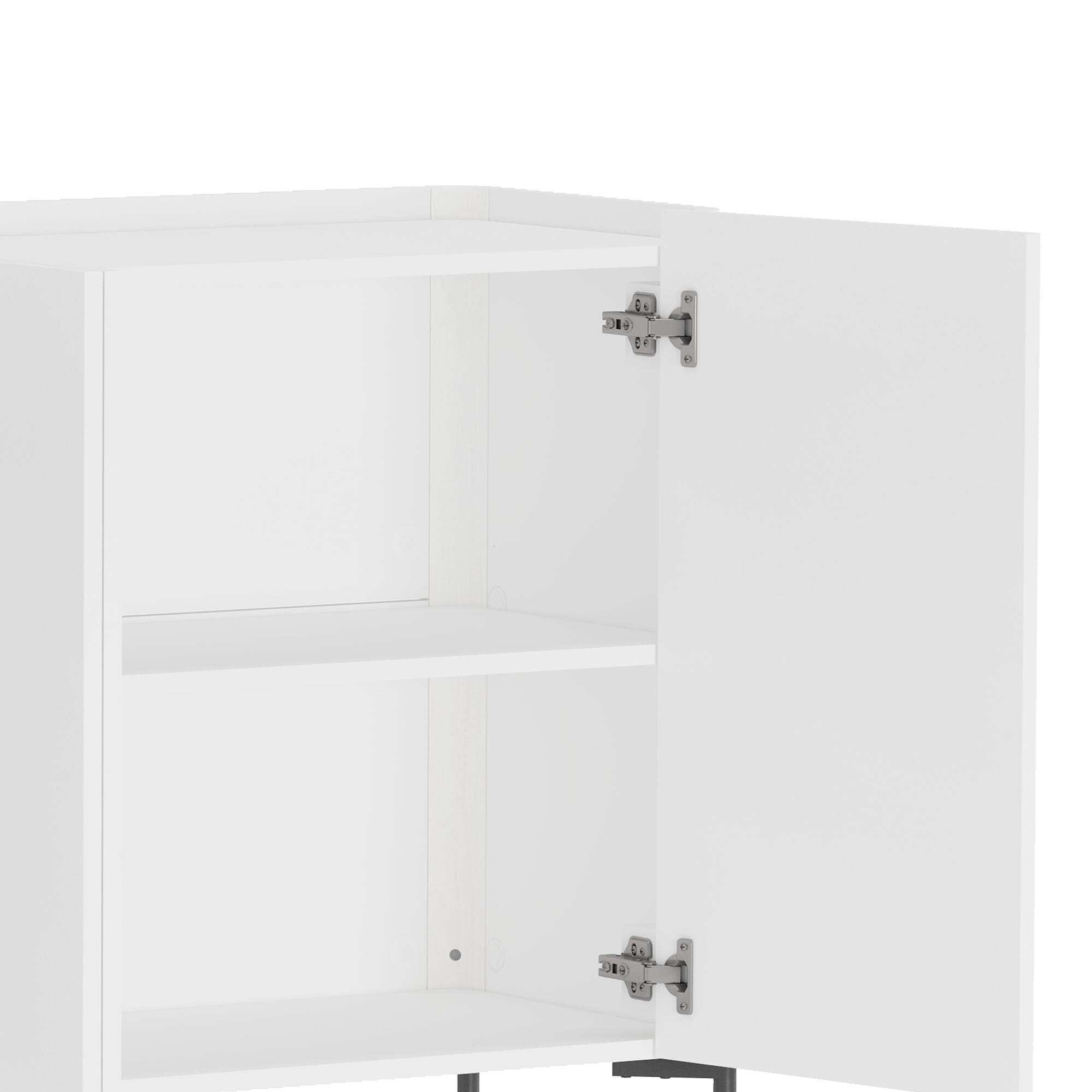 Manhattan Comfort Abbey Sideboard, White, large