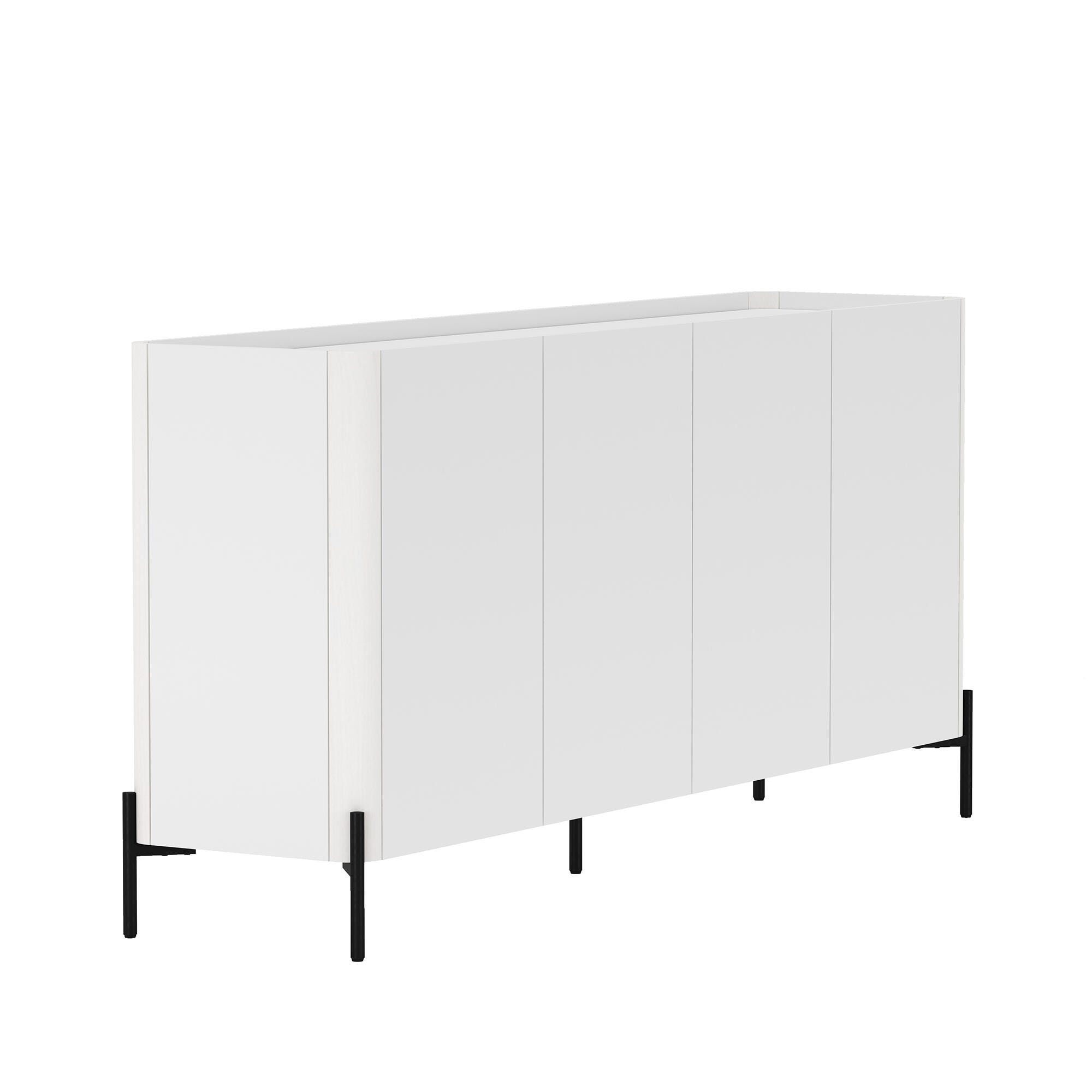 Manhattan Comfort Abbey Sideboard, White, large