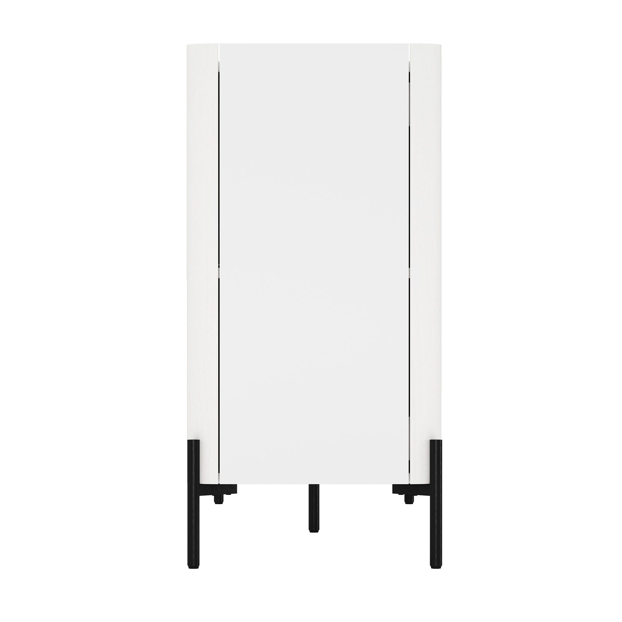 Manhattan Comfort Abbey Sideboard, White, large