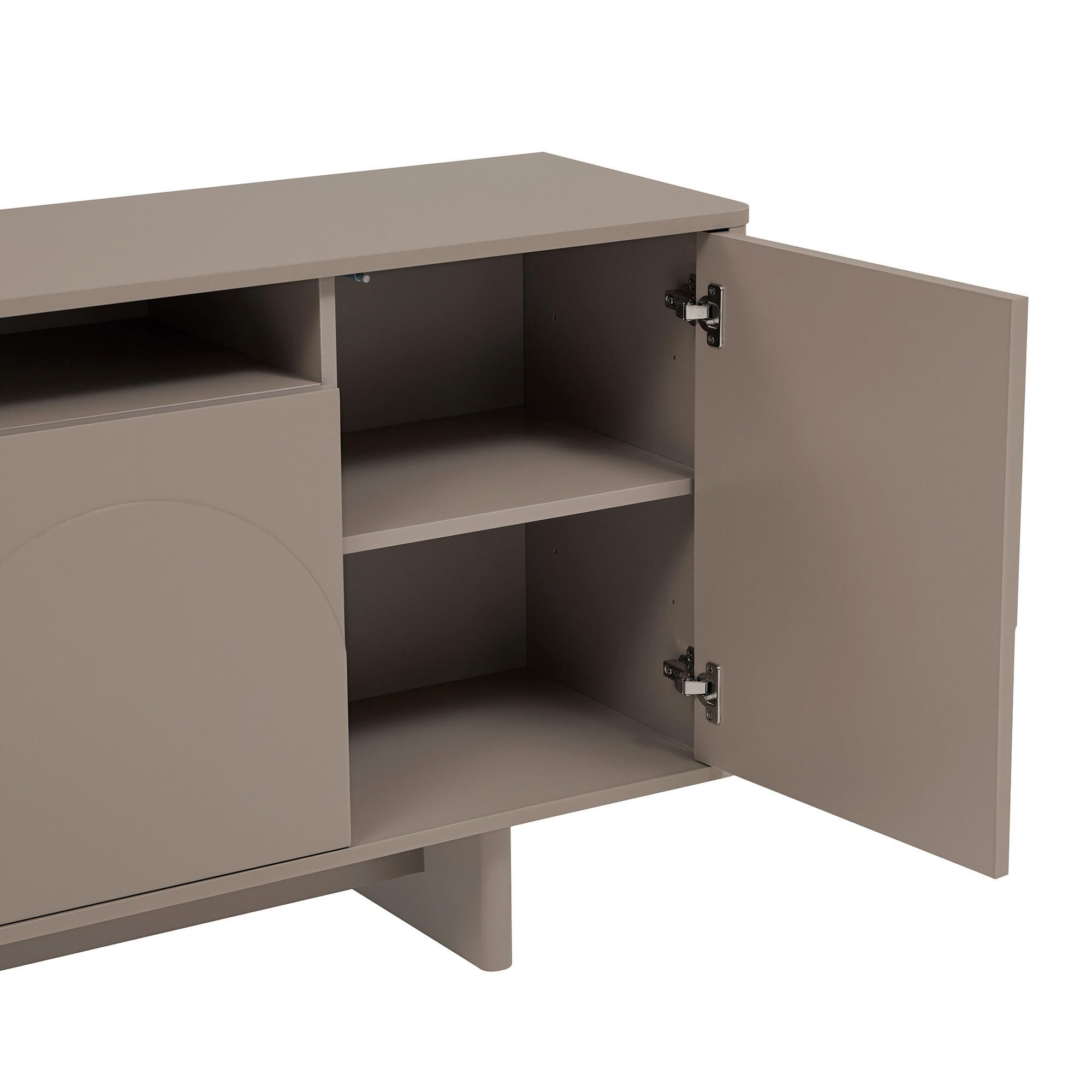 Manhattan Comfort Ella Sideboard, Mocha, large