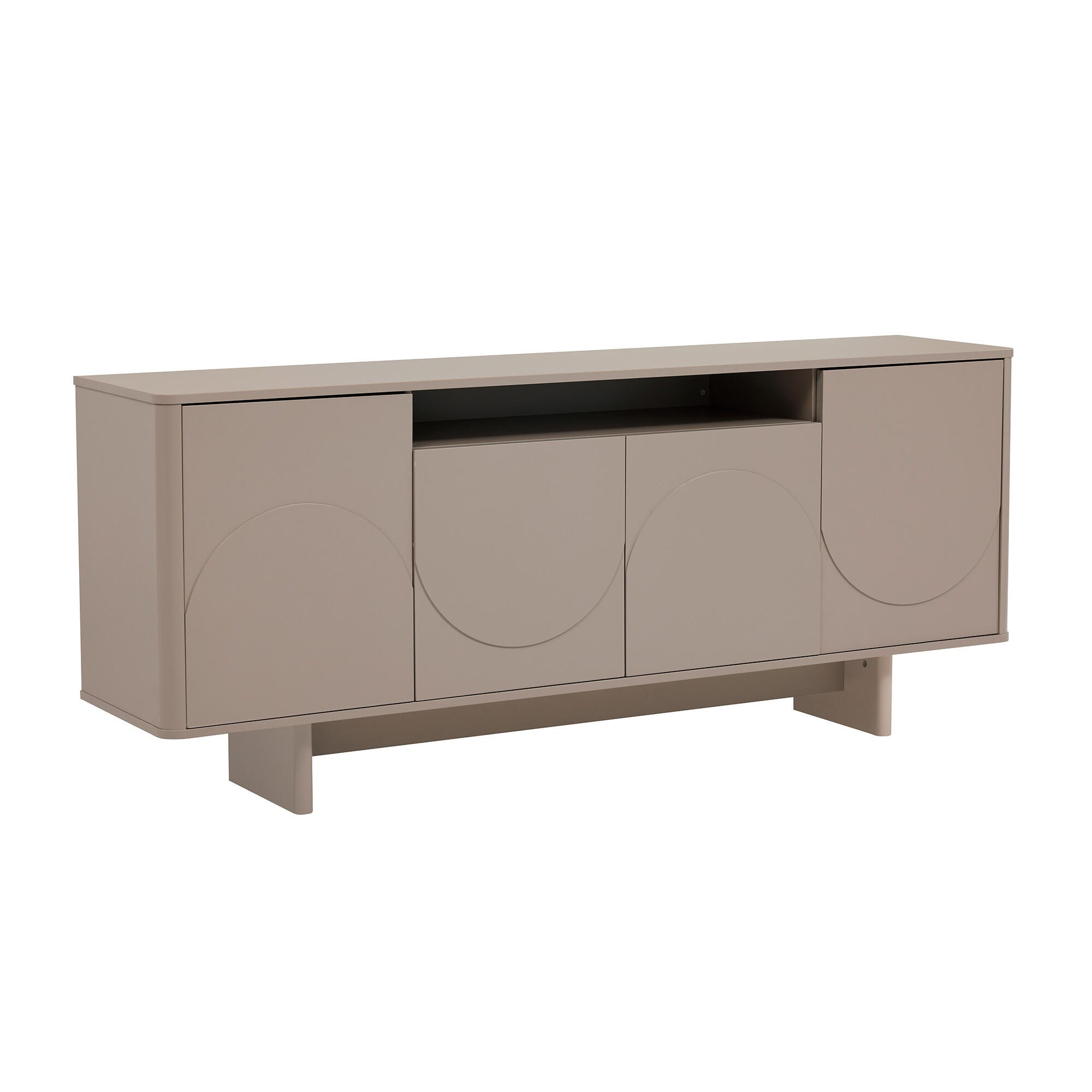 Manhattan Comfort Ella Sideboard, Mocha, large
