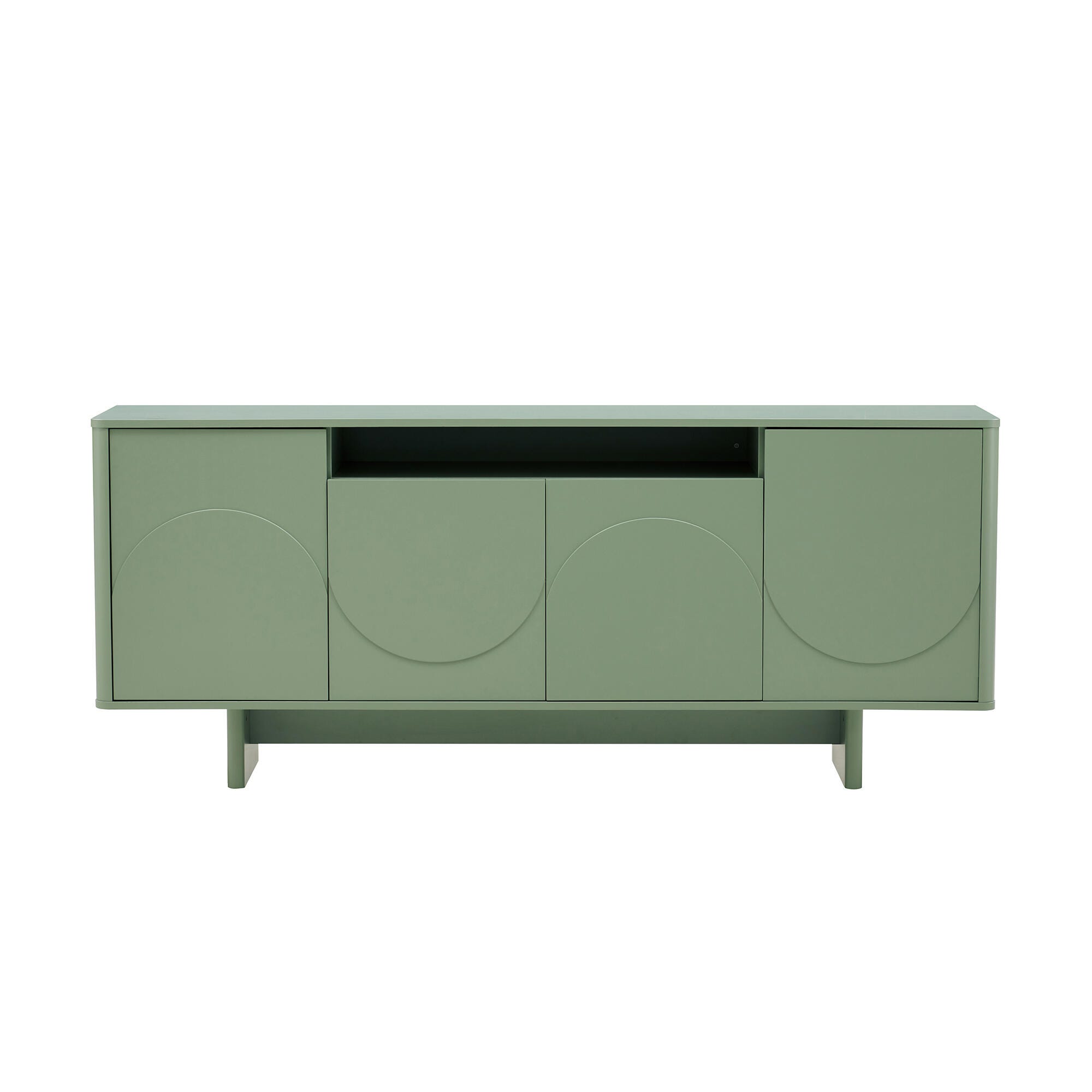 Manhattan Comfort Ella Sideboard, Sage Green, large