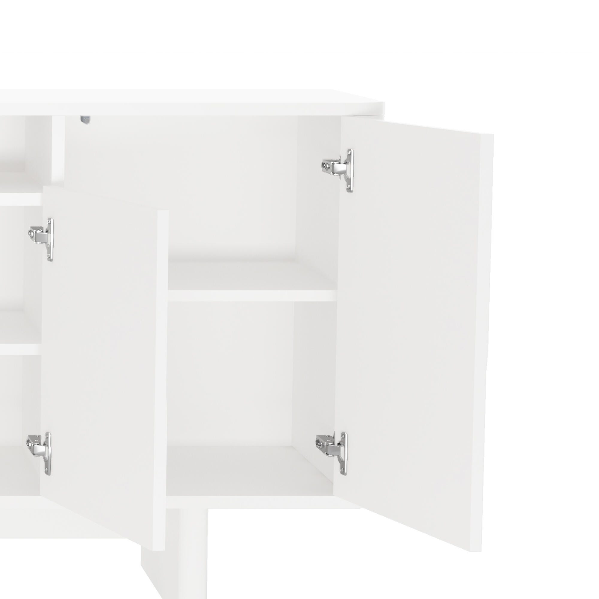 Manhattan Comfort Ella Sideboard, White, large