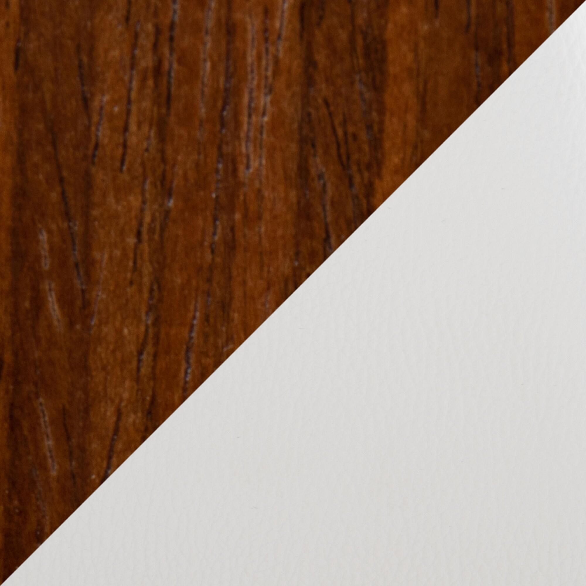Select Color: White/Brown