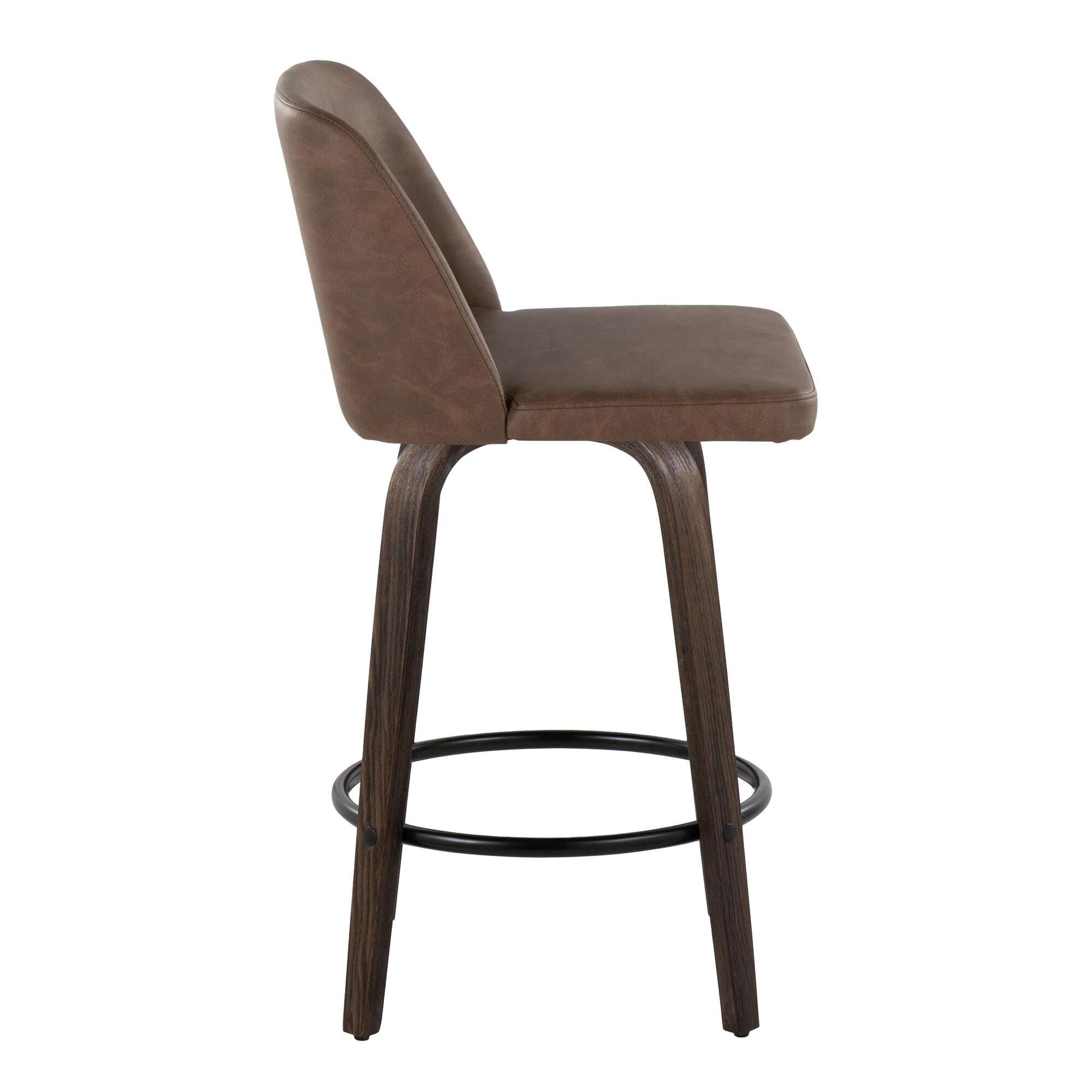 LumiSource Tintori Counter Height Bar Stool (Set of 2), , large