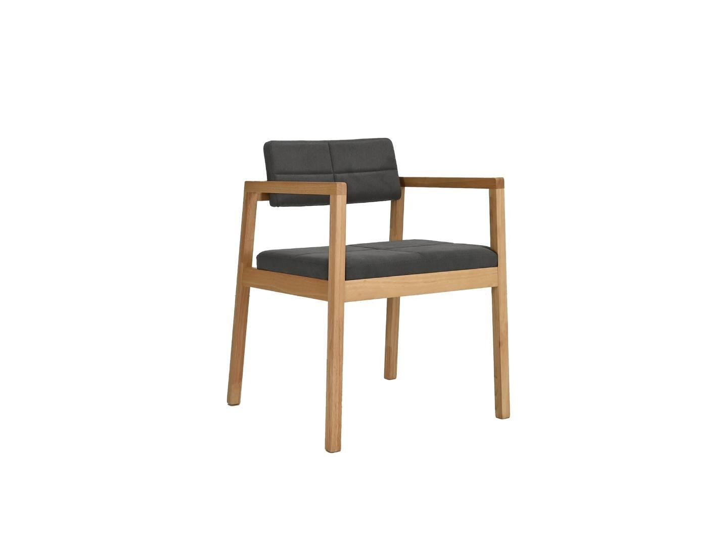 Midtown Concept Vaelmont Dining Table and 4 Chairs, Gray, large