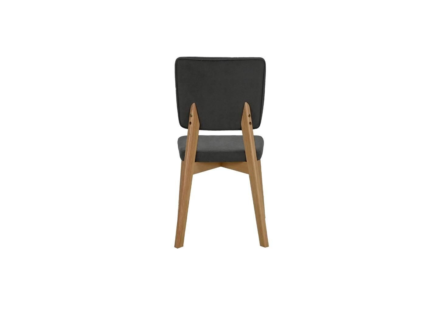 Midtown Concept Zephyria Dining Table and 6 Chairs, Gray, large